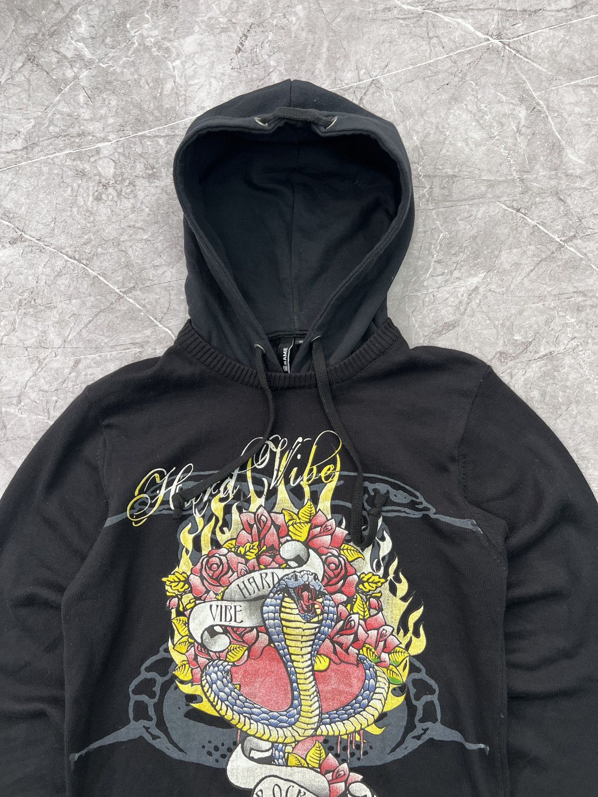 Christian Audigier × Ed Hardy × Vintage Vintage Ed Hardy style Hoodie by Christian Audigier Size US M / EU 48-50 / 2 - 3 Thumbnail