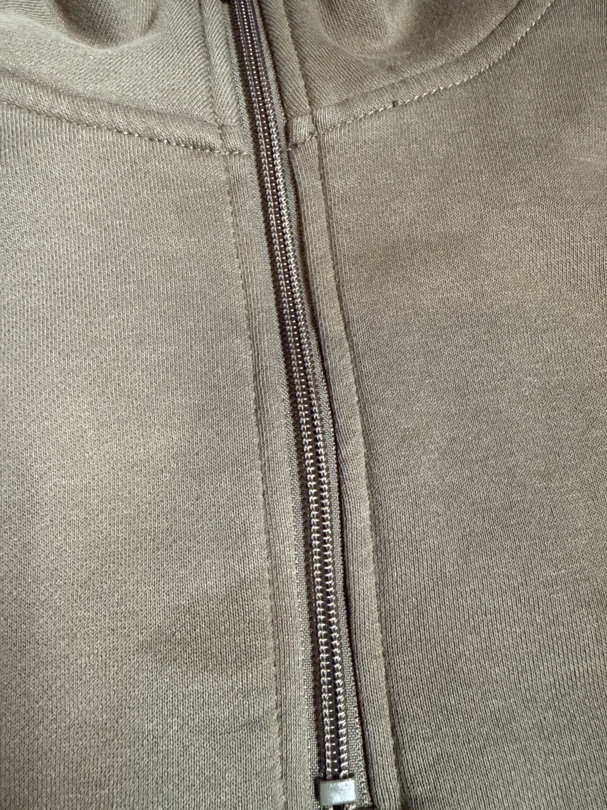 True Religion True Religion Quarter Zip Hoodie Olive Size Large Stained Size US L / EU 52-54 / 3 - 3 Thumbnail