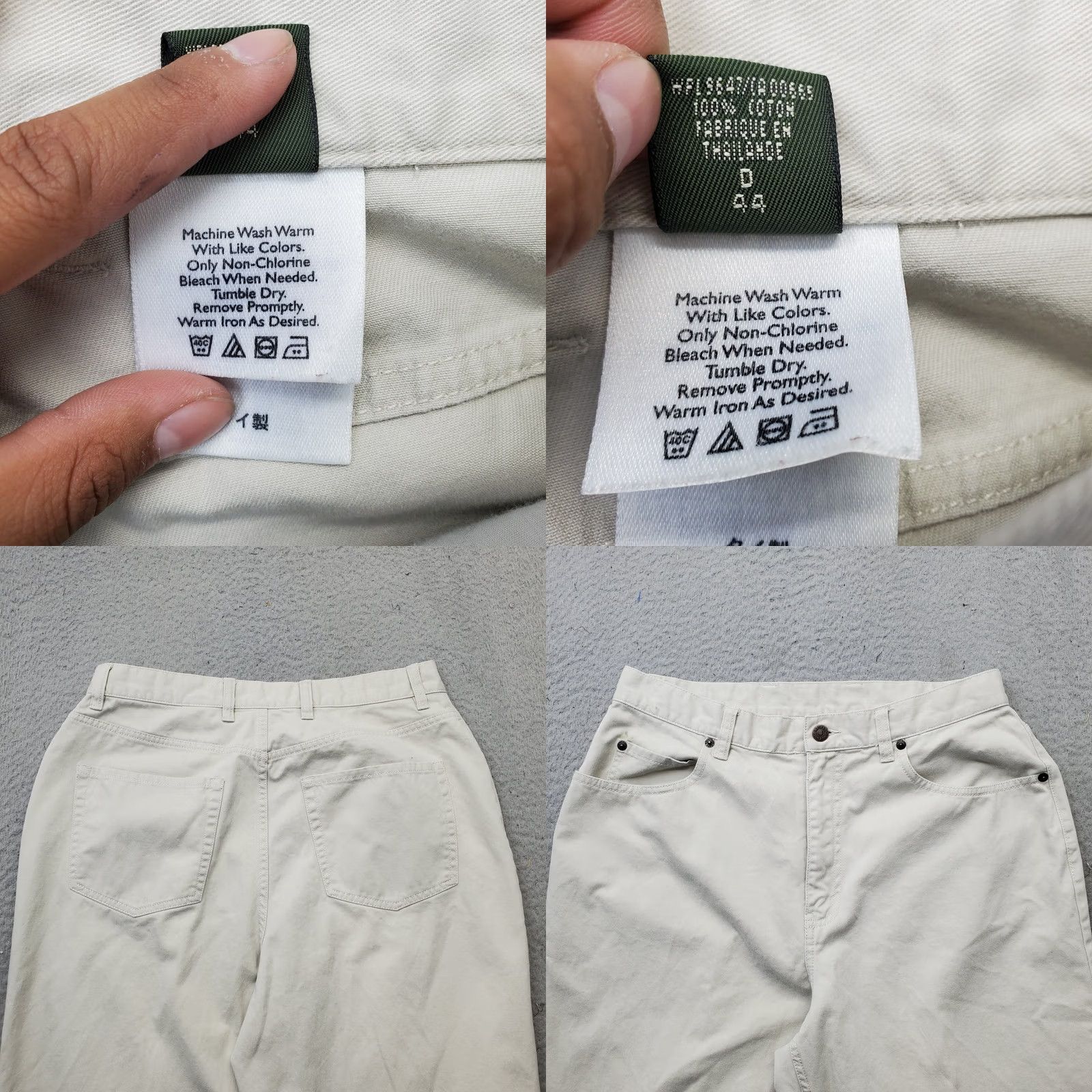 Eddie Bauer Eddie Bauer Jeans Womens 14 Tan Denim 5-Pocket Straight Fit Low Rise 5-Pocket Denim Jeans Womens Size 14 Tan Eddie Bauer Size 36" / US 14 / IT 50 - 8 Thumbnail