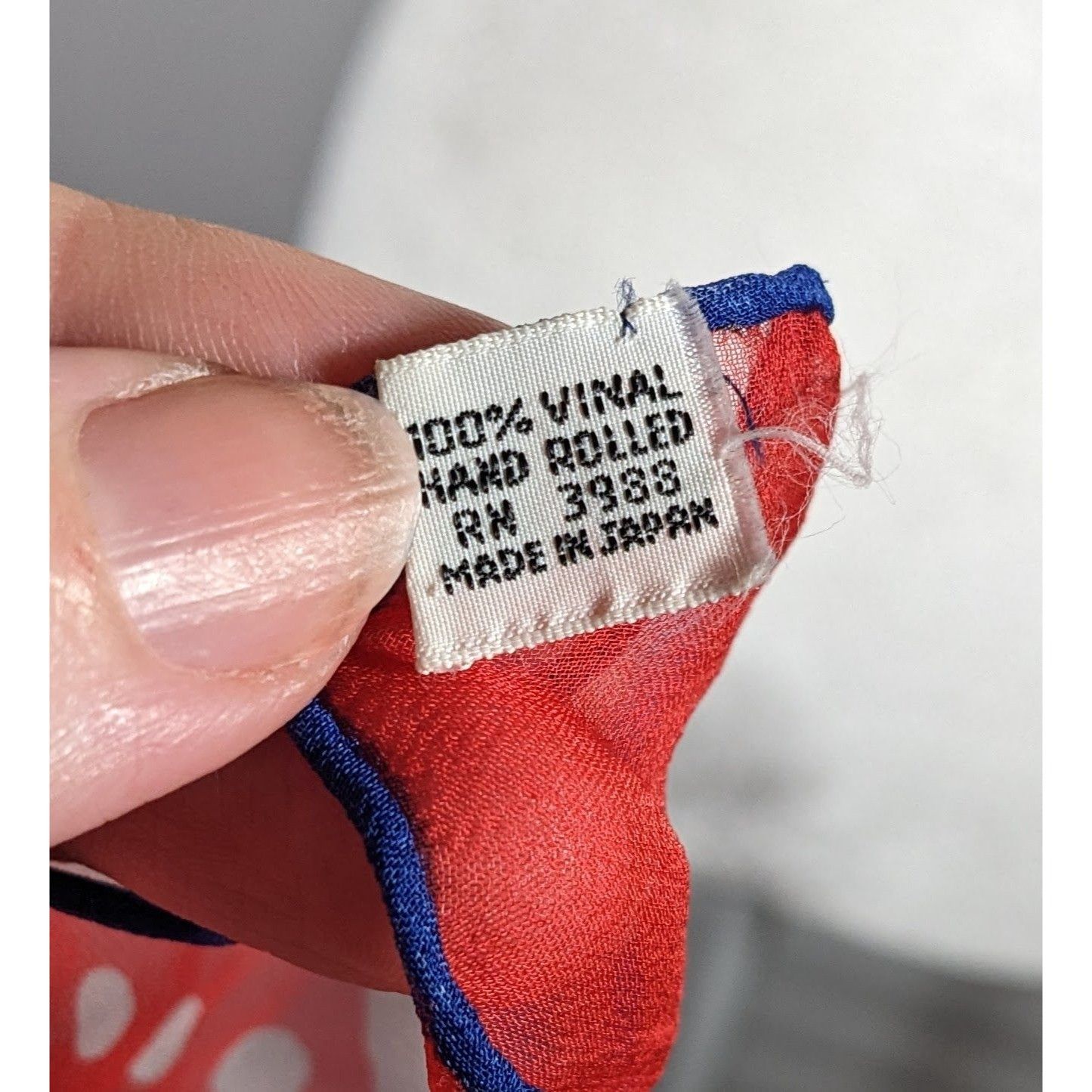 Other Vintage Japanese Nautical Themed Hand Rolled Lightweight Sca Size ONE SIZE - 4 Thumbnail