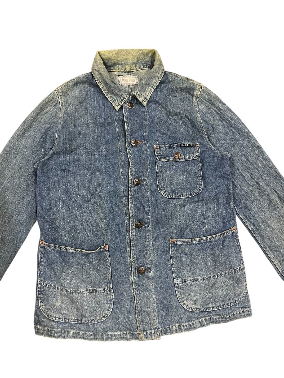 Blue Blue Japan BLUE BLUE JAPAN DENIM JAKET Size US M / EU 48-50 / 2 - 2 Thumbnail