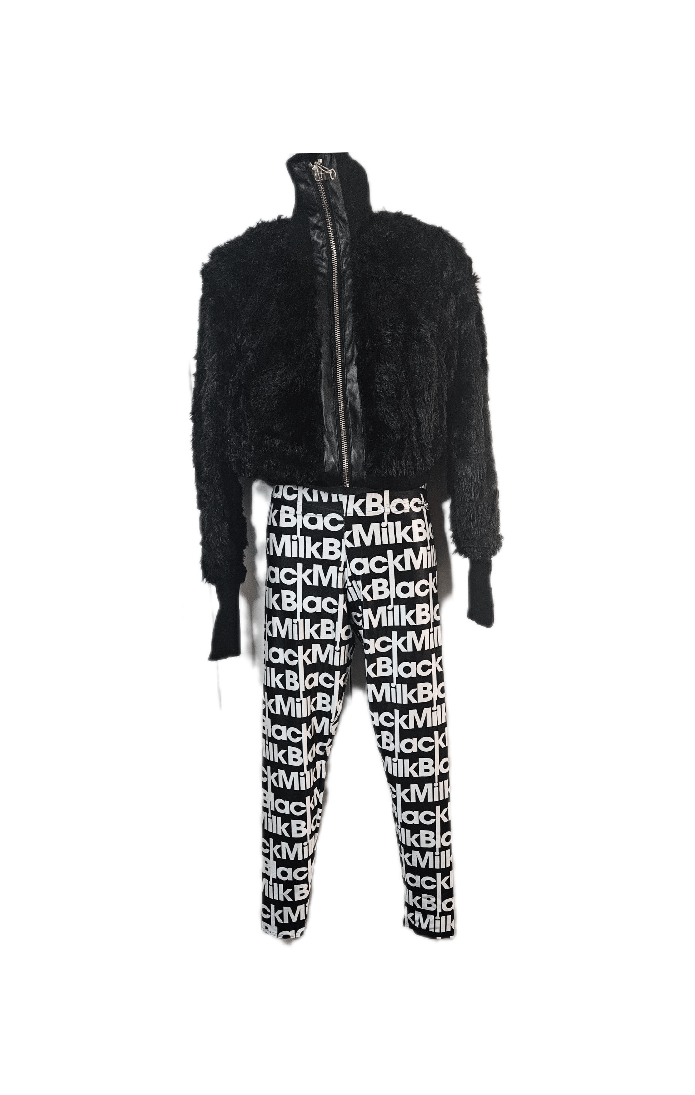 BlackMilk Black Milk Logo Motif Leggings Women’s US 6 New Size 28" / US 6 / IT 42 - 2 Thumbnail