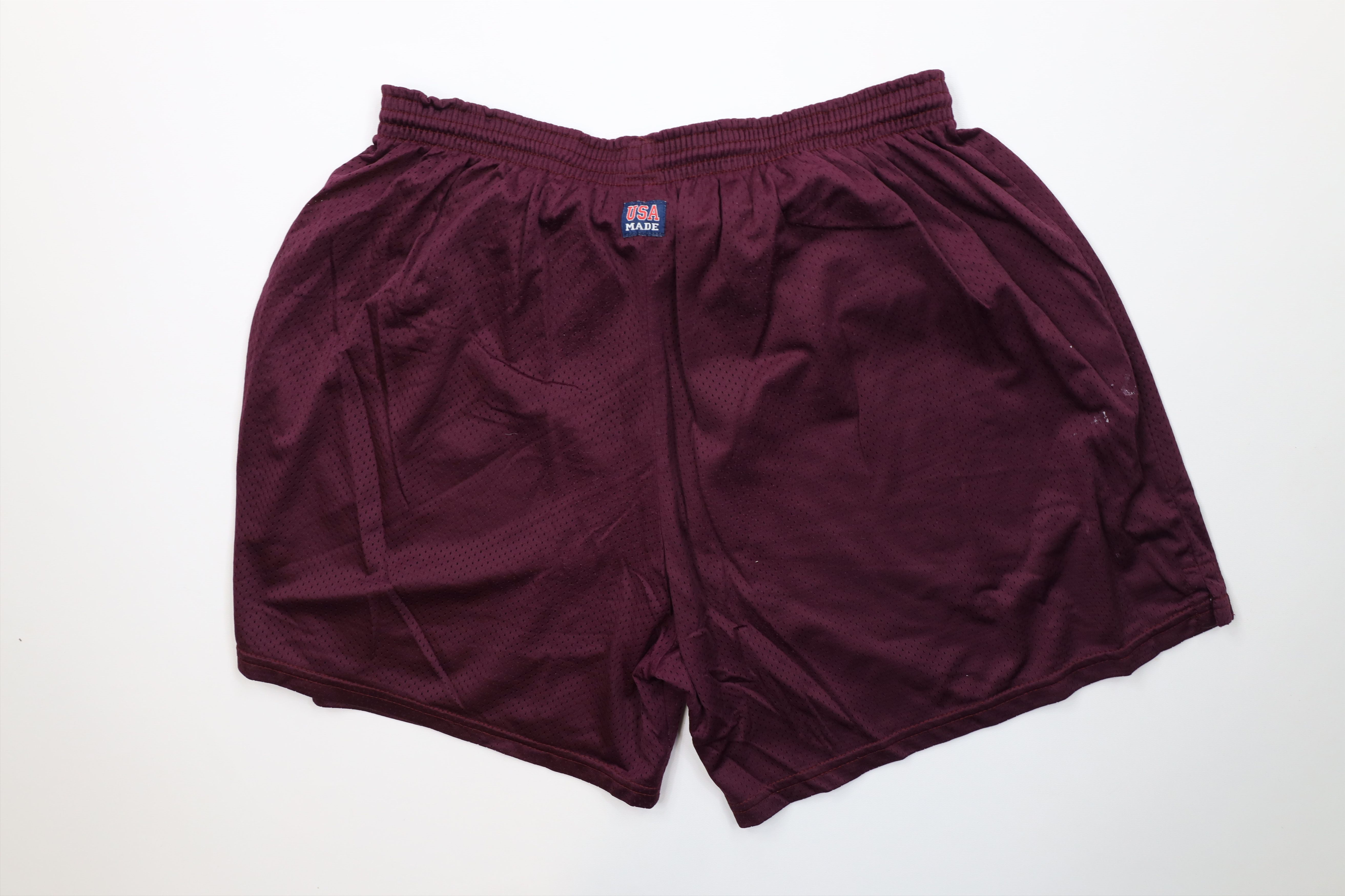 Vintage Vintage 90s Streetwear Blank Above Knee Mesh Shorts USA Size US 38 / EU 54 - 9 Thumbnail