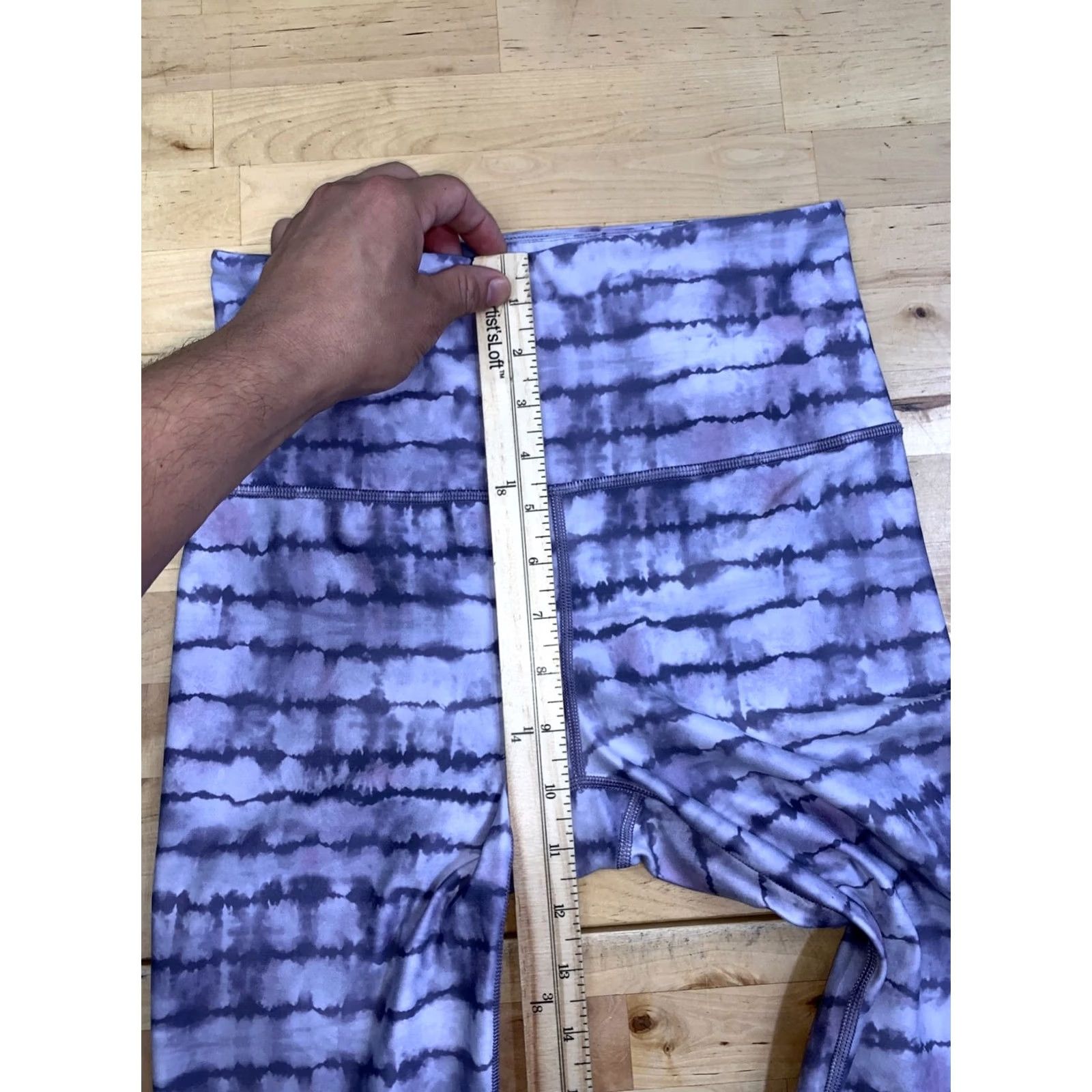 Athleta Athleta Leggings Capri Printed Elation Purple Women S Athletic Activewear 13241 Size 28" / US 6 / IT 42 - 4 Thumbnail
