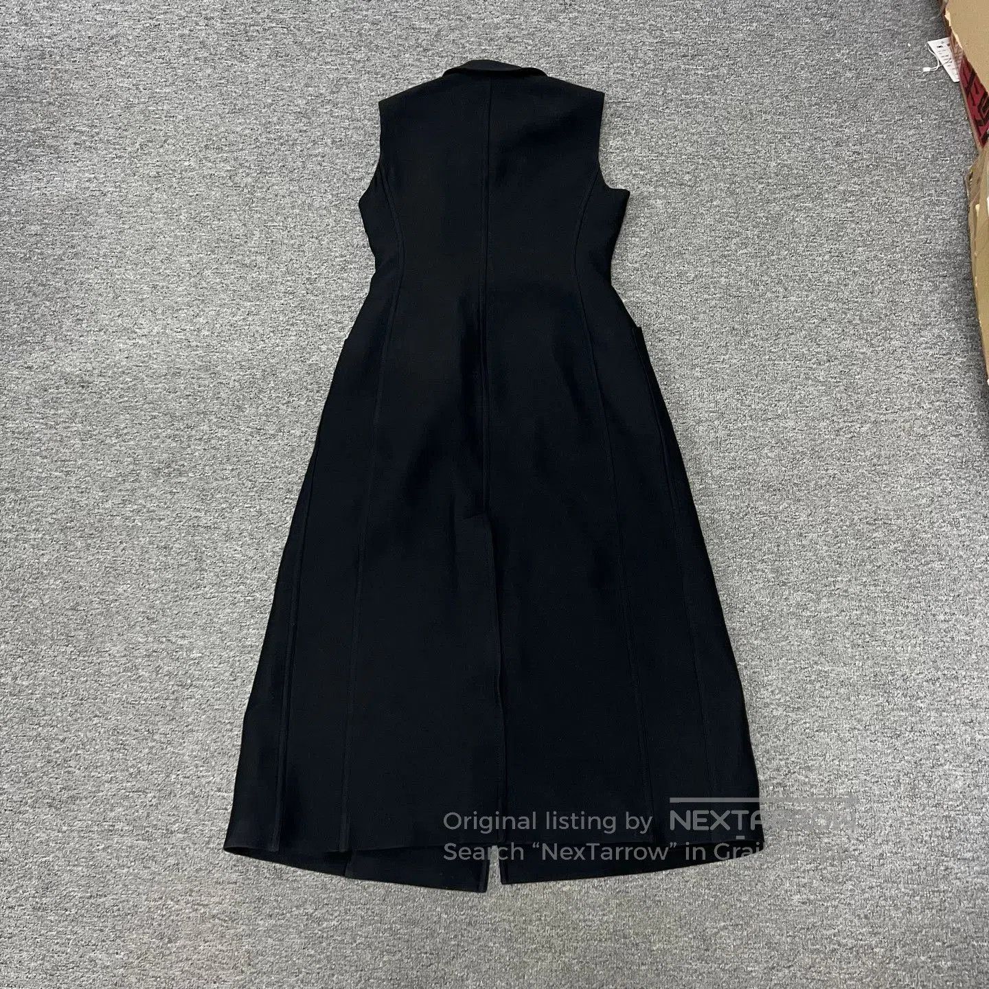 Dior Dior Black Sleeveless Wool Dress. Size XS / US 0-2 / IT 36-38 - 5 Thumbnail