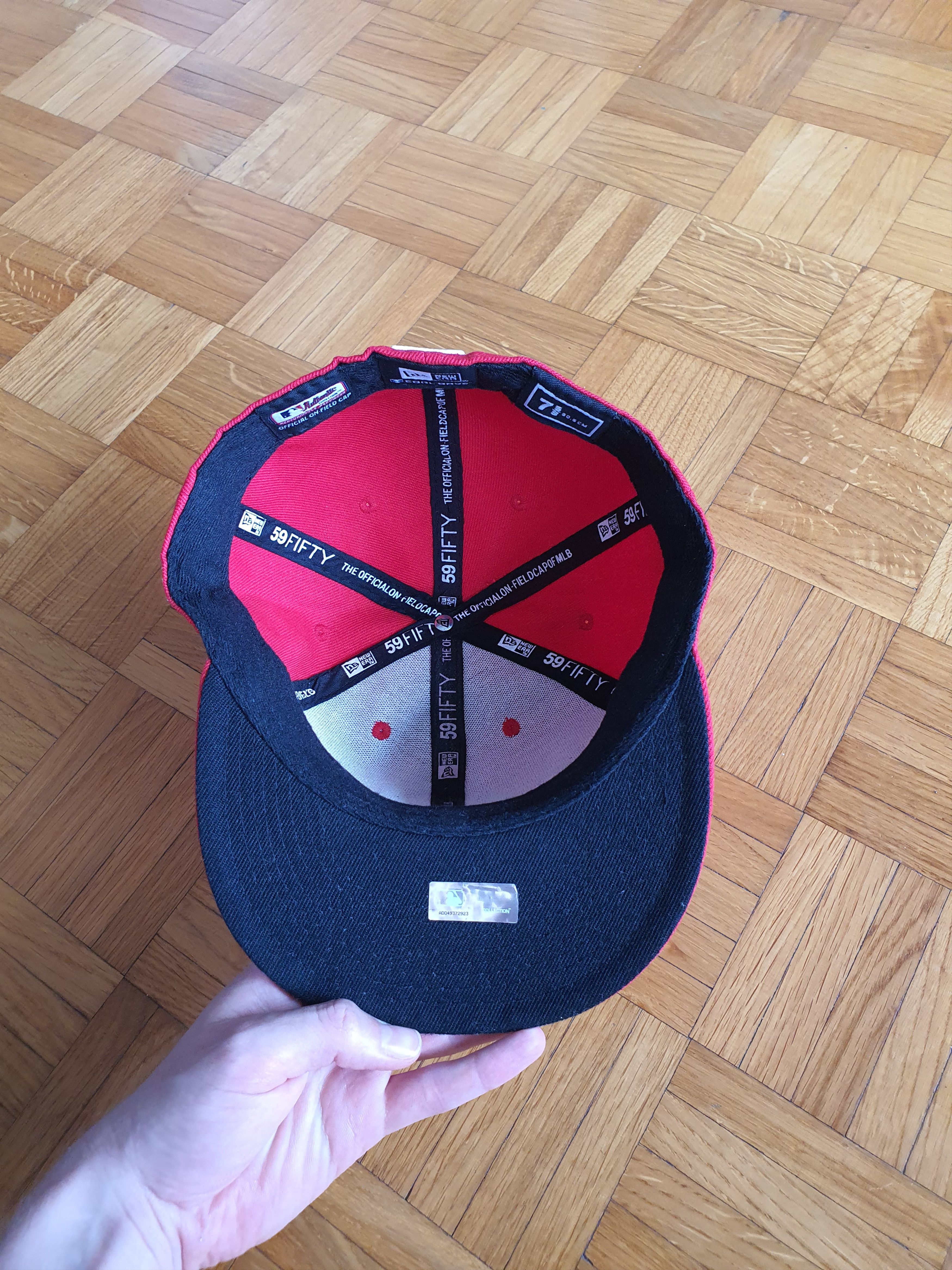 New Era Snapback Baseball Cap - MLB Washington Nationals - US 7 5/8 Size 30 - 6 Thumbnail