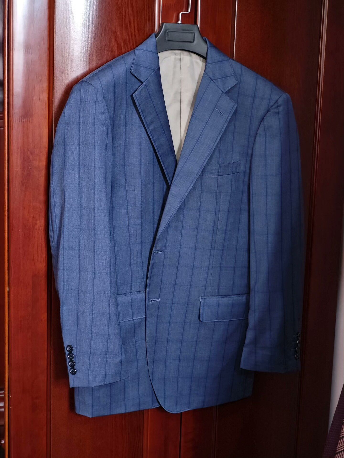 Ermenegildo Zegna Custom Zegna Wool Blend Suit Size US L / EU 52-54 / 3 - 1 Thumbnail