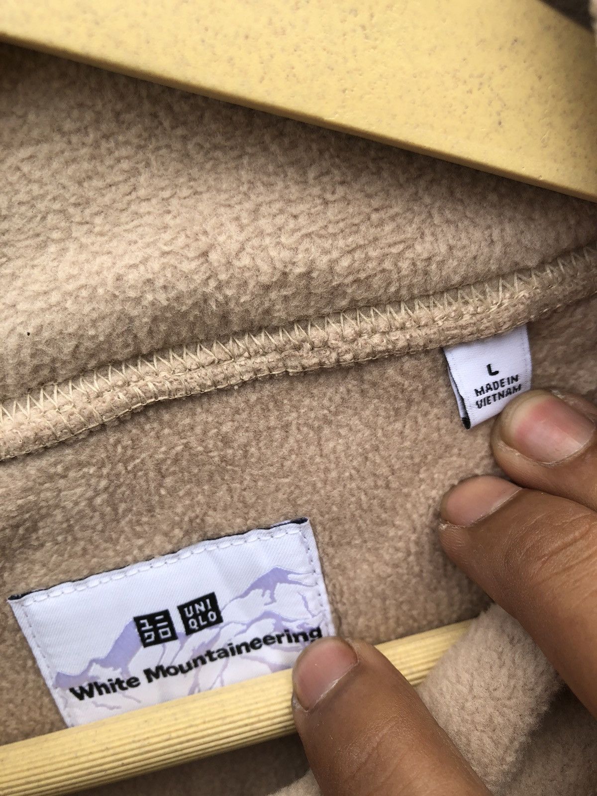 Uniqlo × White Mountaineering Uniqlo White Mountaineering Pullover Fleece Sweater Size US L / EU 52-54 / 3 - 5 Thumbnail