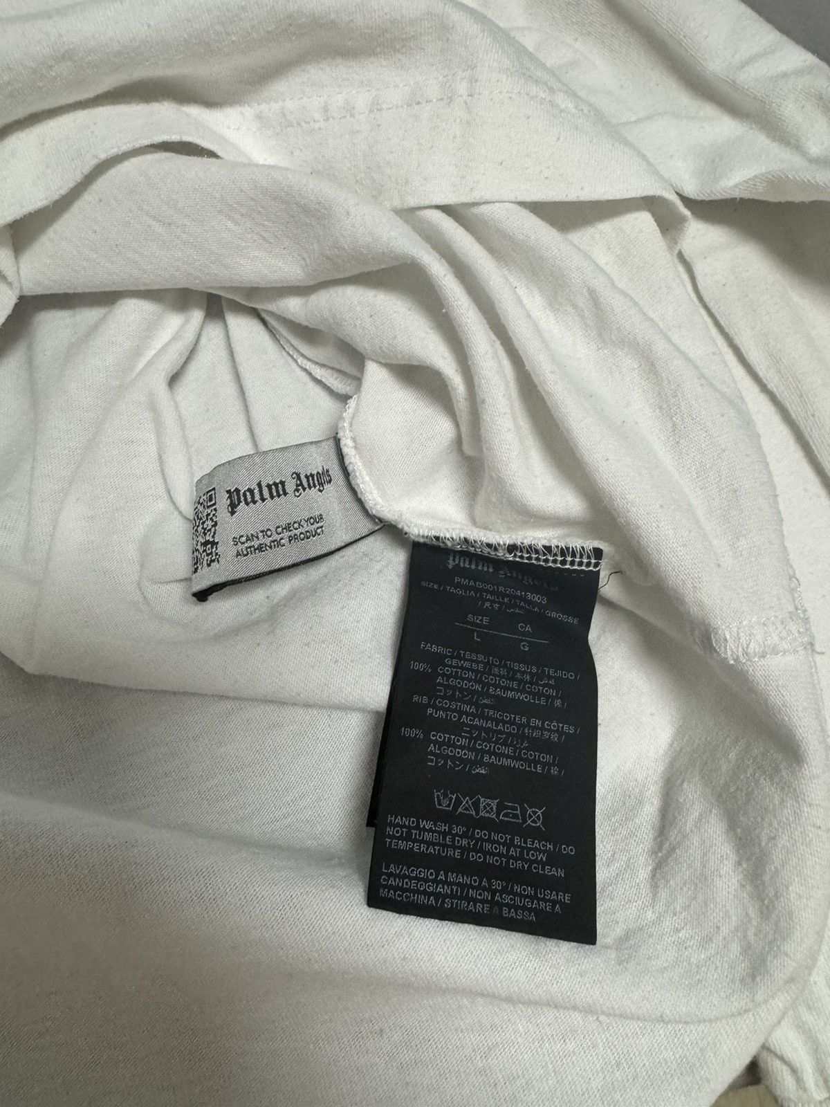 Palm Angels Logo Long Sleeves T-shirt Sweatshirt Size US L / EU 52-54 / 3 - 3 Thumbnail