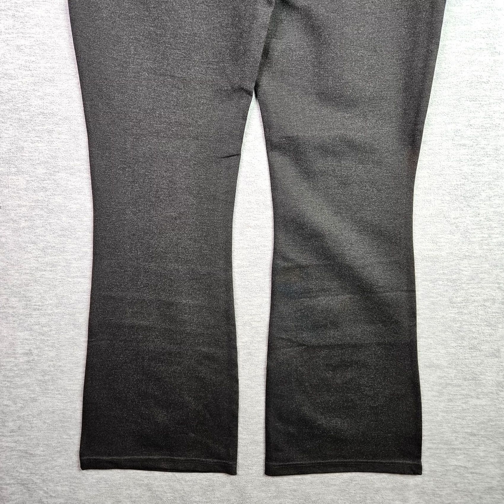 Vintage Betabrand Pants Women XL Black Bootcut Stretch Work Career Pull on Size 40" / US 18 - 4 Thumbnail