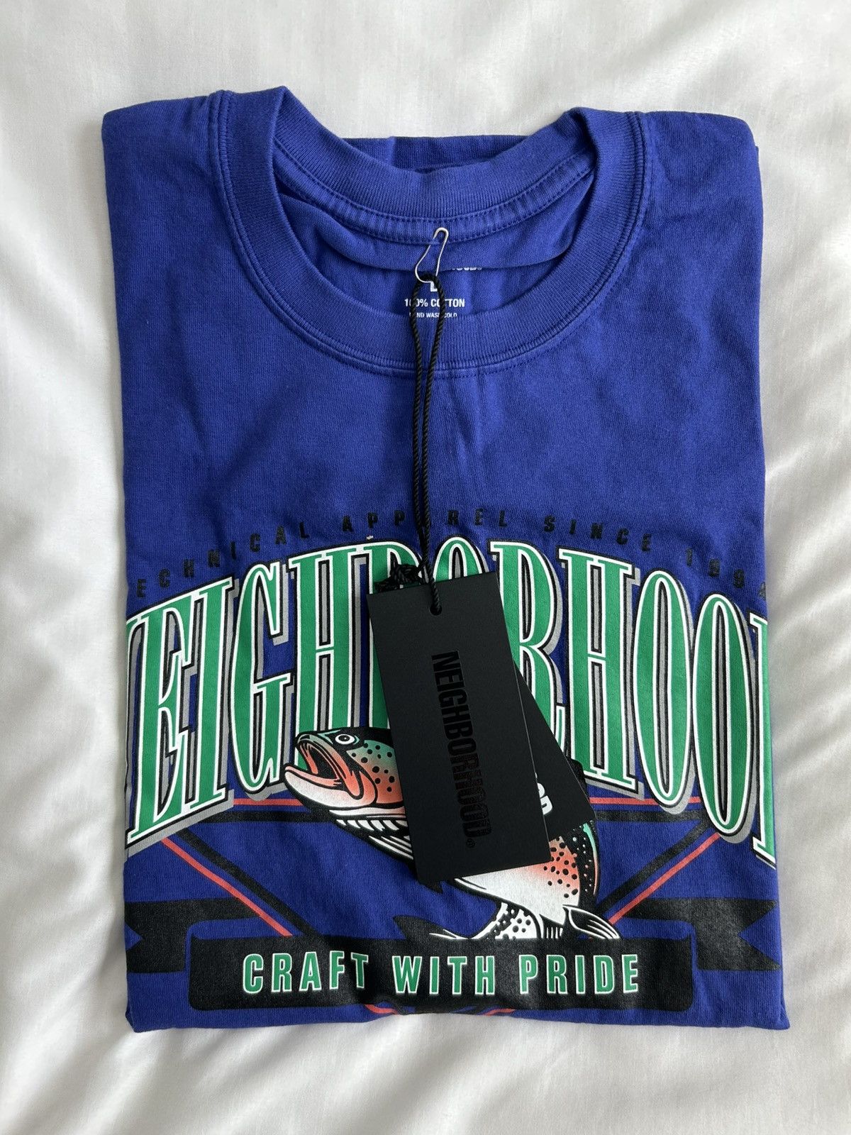 Japanese Brand × Neighborhood Neighborhood Tee Craft With Pride Made in Japan Fishing Size US L / EU 52-54 / 3 - 1 Thumbnail