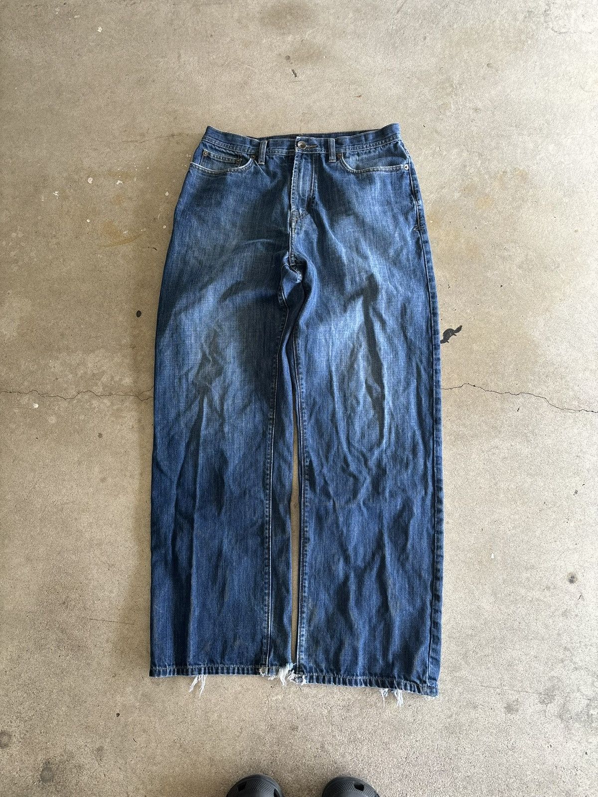 Sean John Vintage Sean John Baggy Embroidered Y2K Baggy Denim Jeans Size US 32 / EU 48 - 2 Thumbnail