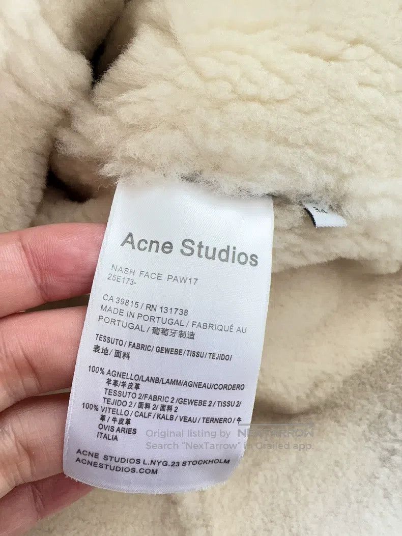 Acne Studios Acne Studios Black Leather and Fur Integrated Biker Jacket Size XXS / US 00 / IT 34 - 7 Thumbnail