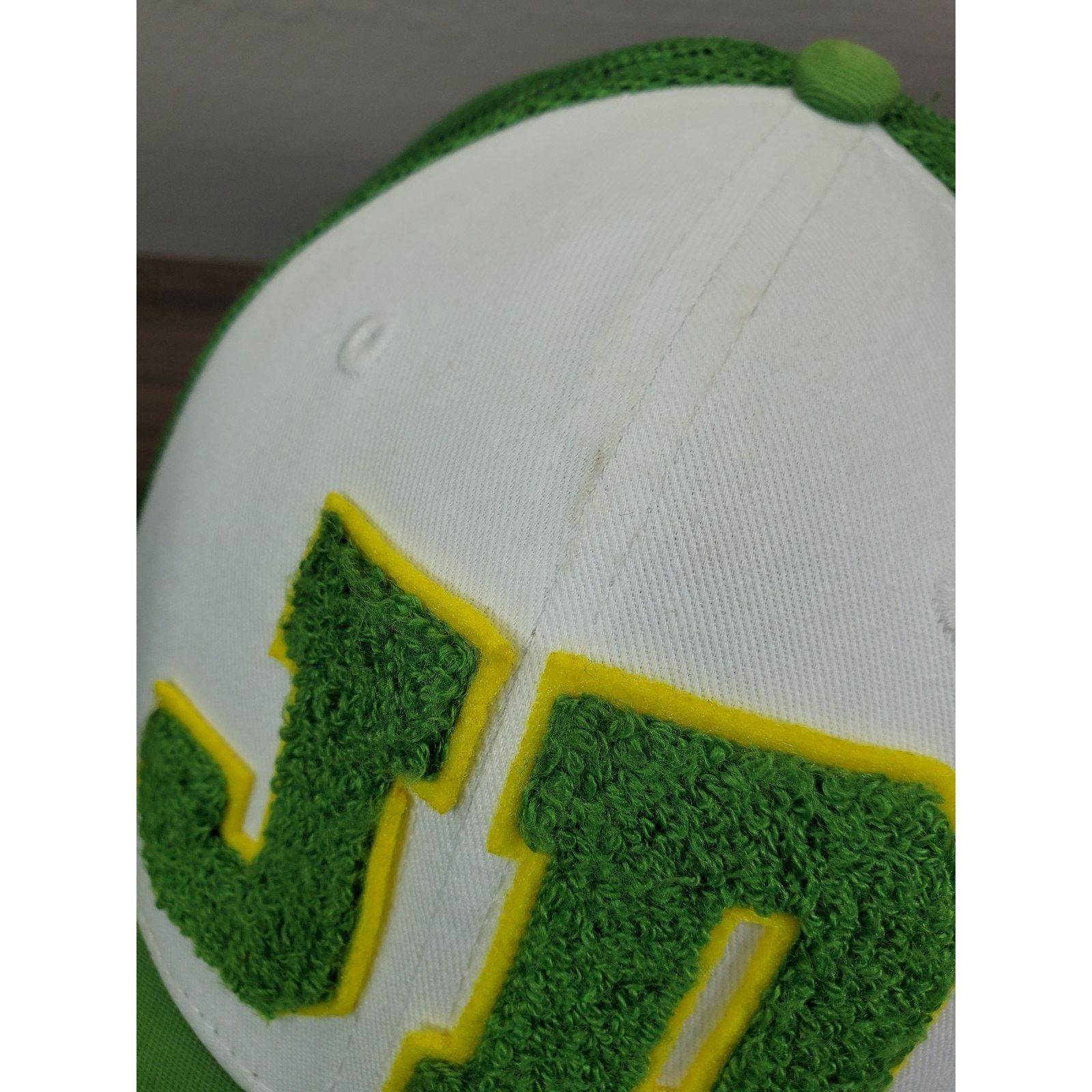 John Deere John Deere Hat Adjustable Snapback Cap Fuzzy Lawn Turf Logo Size ONE SIZE - 8 Thumbnail