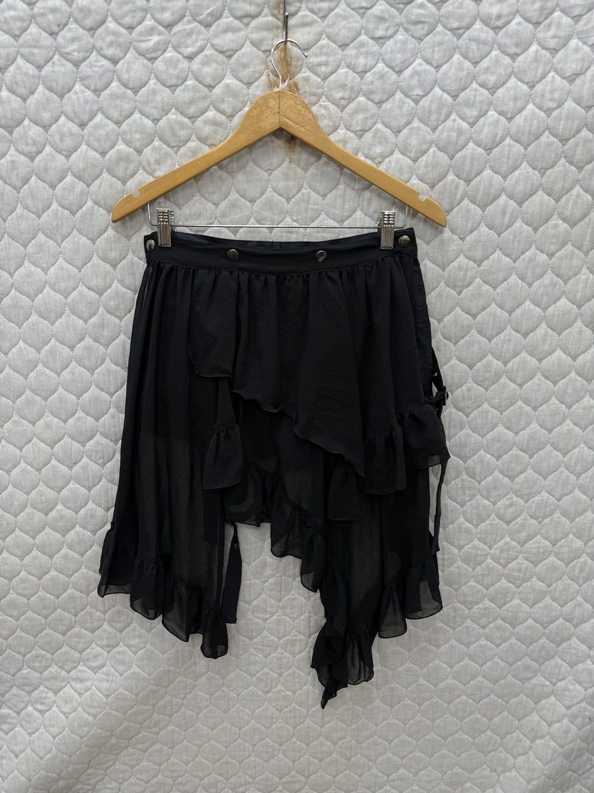 14th Addiction 🔥🔥🔥ARCHIVE B.P.N SHORTS WITH RUFFLES Size 28" / US 6 / IT 42 - 7 Thumbnail