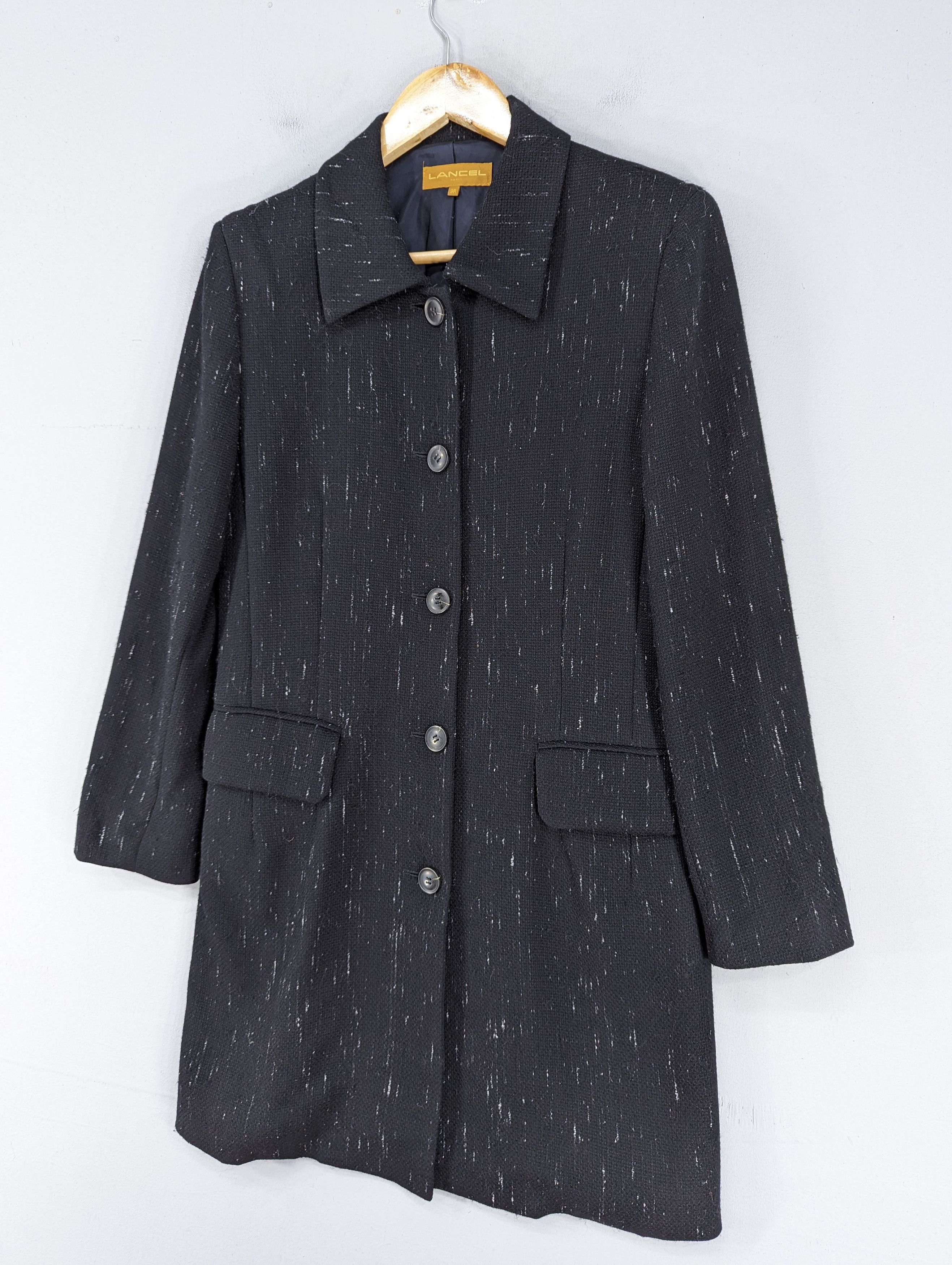 Lancel Vintage Lancel Paris Wool Button Ups Coat Jacket Size S / US 4 / IT 40 - 3 Thumbnail