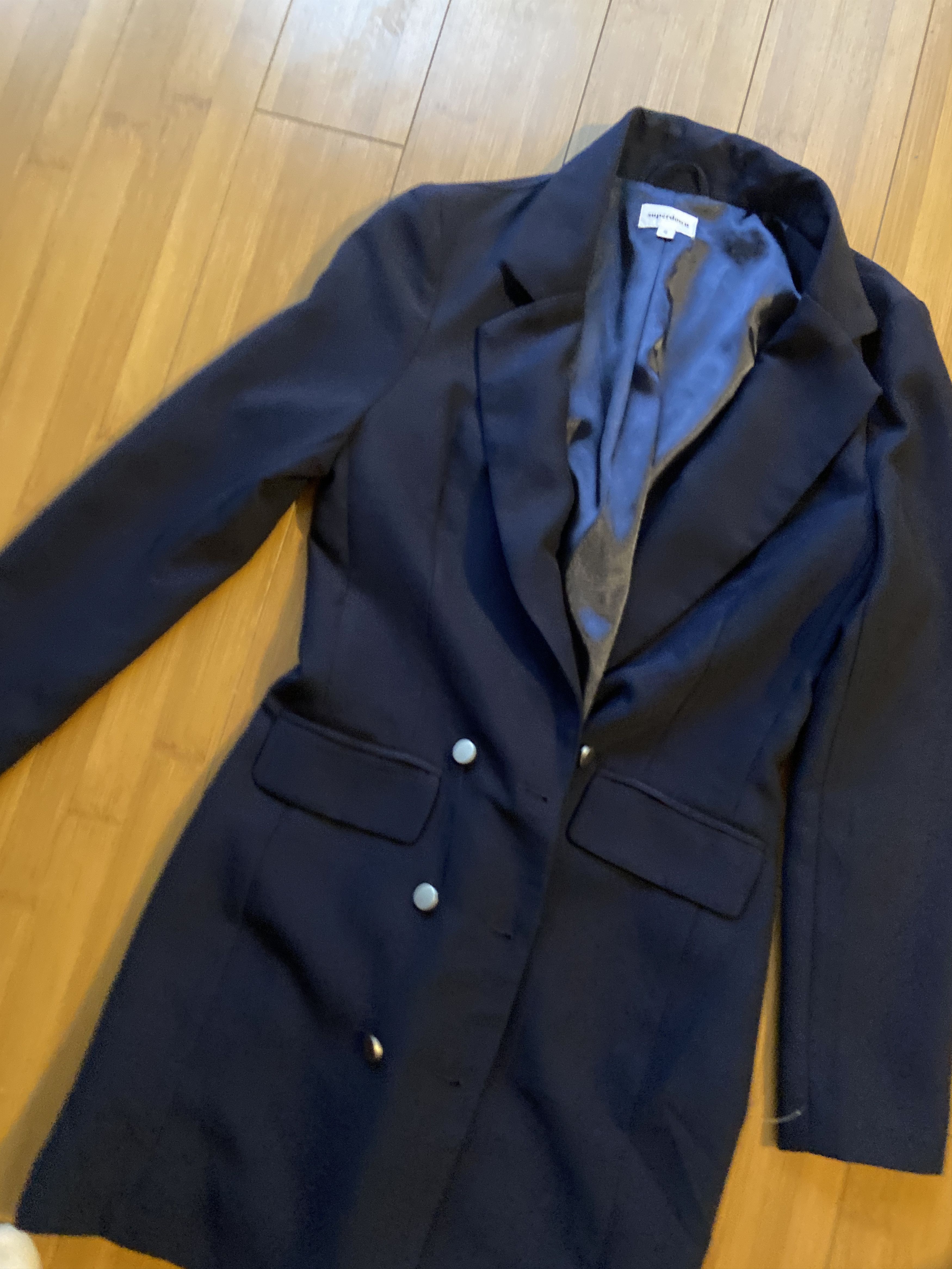 superdown Revolve Superdown Madeline Blazer Dress - Navy - Small Size S / US 4 / IT 40 - 2 Thumbnail