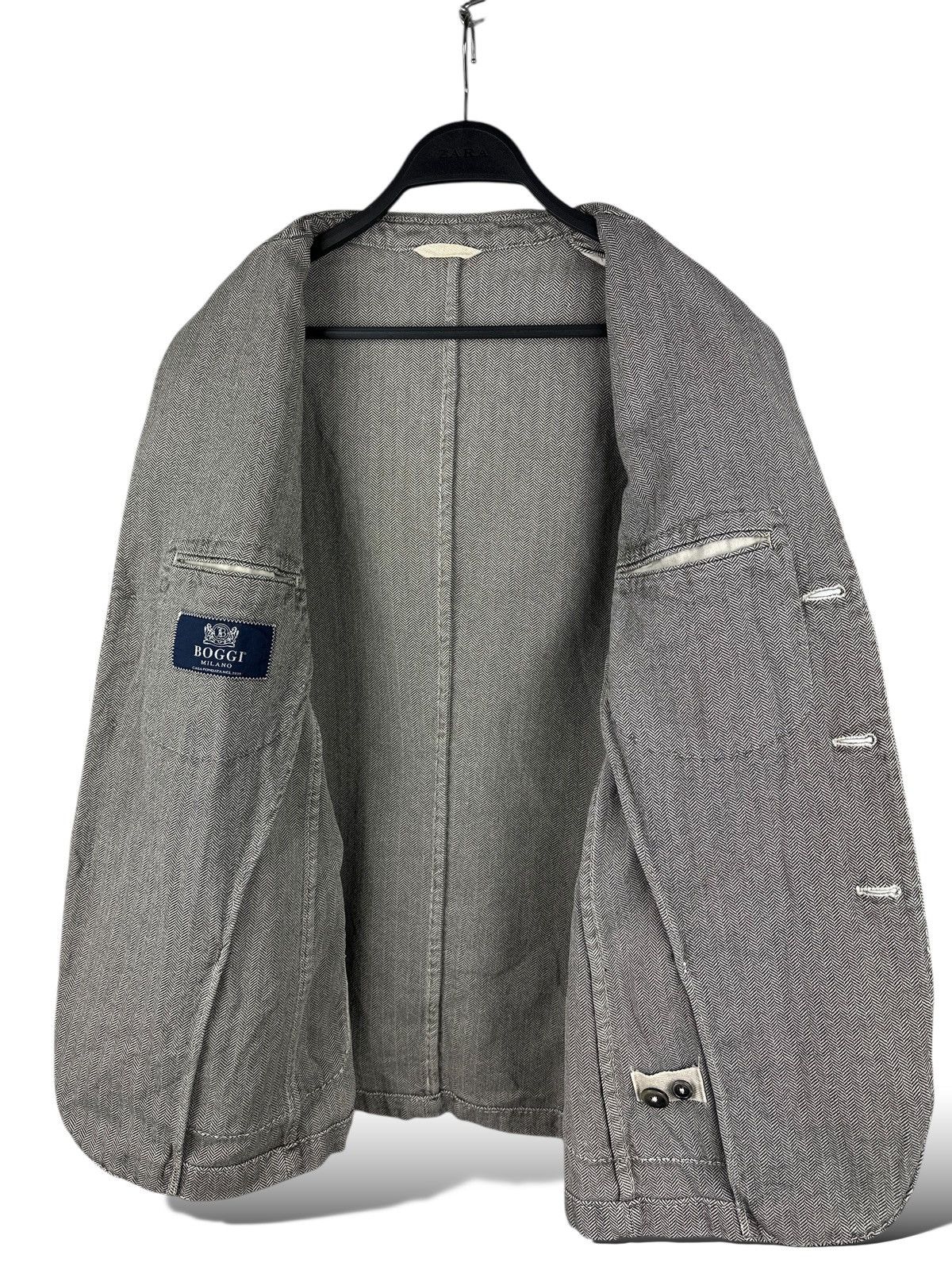 Boggi Boggi Milano Men’s Blazer 3 Button Size 48R - 8 Thumbnail