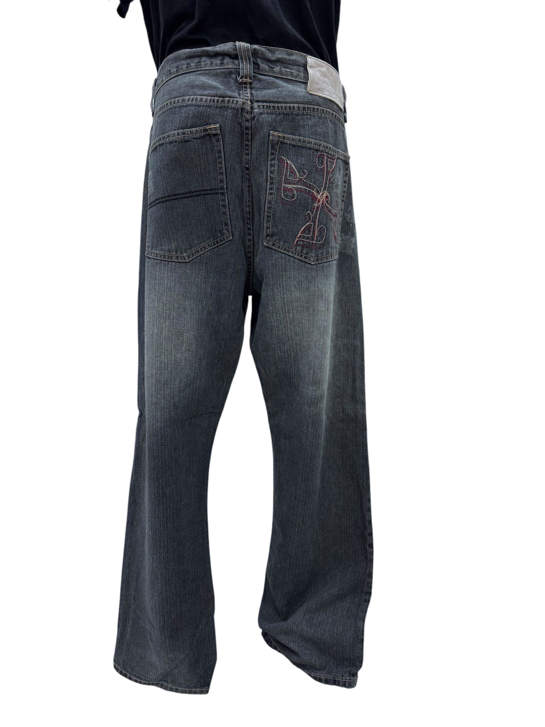 Fubu Fubu Denim Jeans Fubu Hip Hop Skateboards Baggy Jeans Pants Size US 36 / EU 52 - 1 Thumbnail