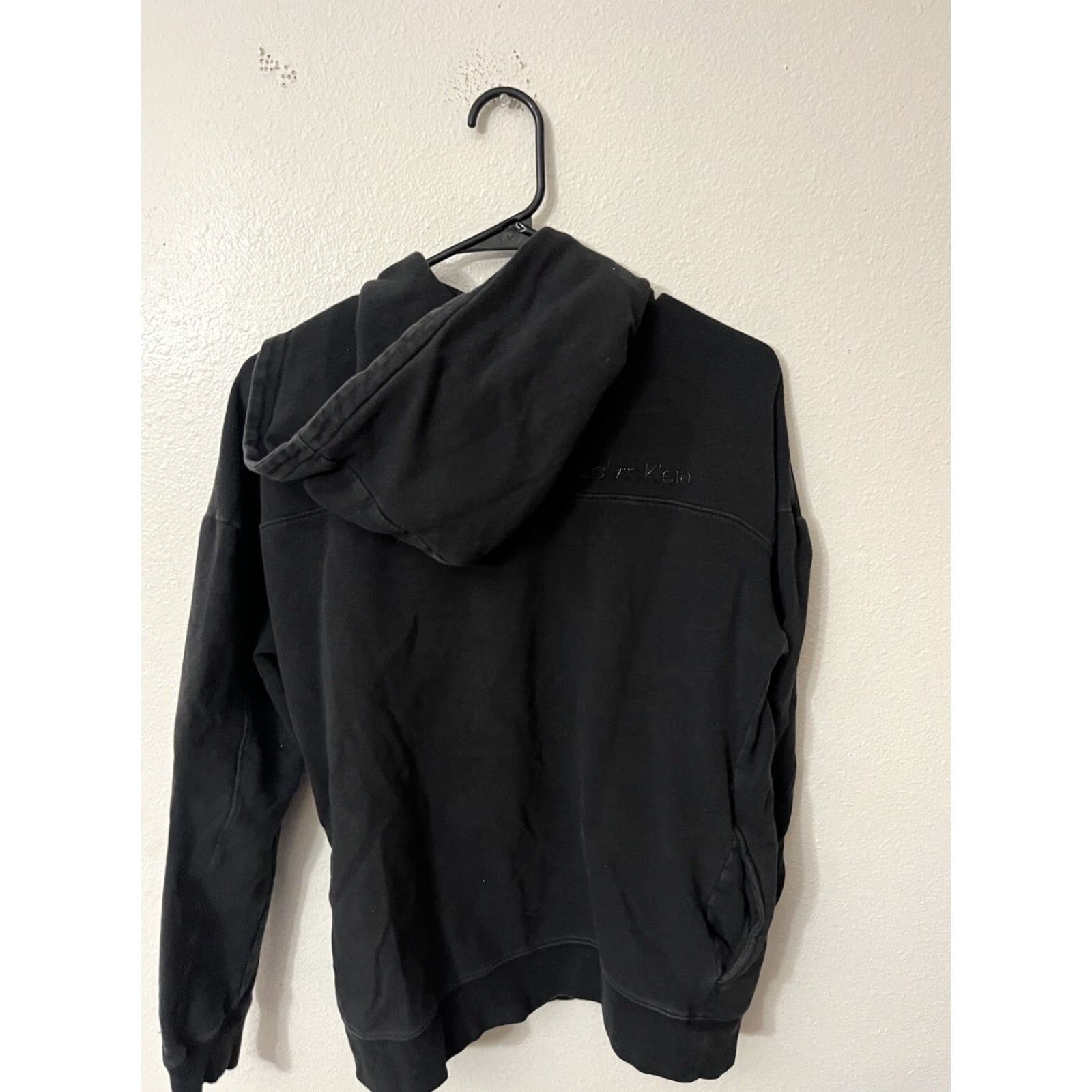 Calvin Klein Calvin Klein Logo Cotton Hoodie Relaxed Fit Mens Size Small Black Size US S / EU 44-46 / 1 - 3 Thumbnail