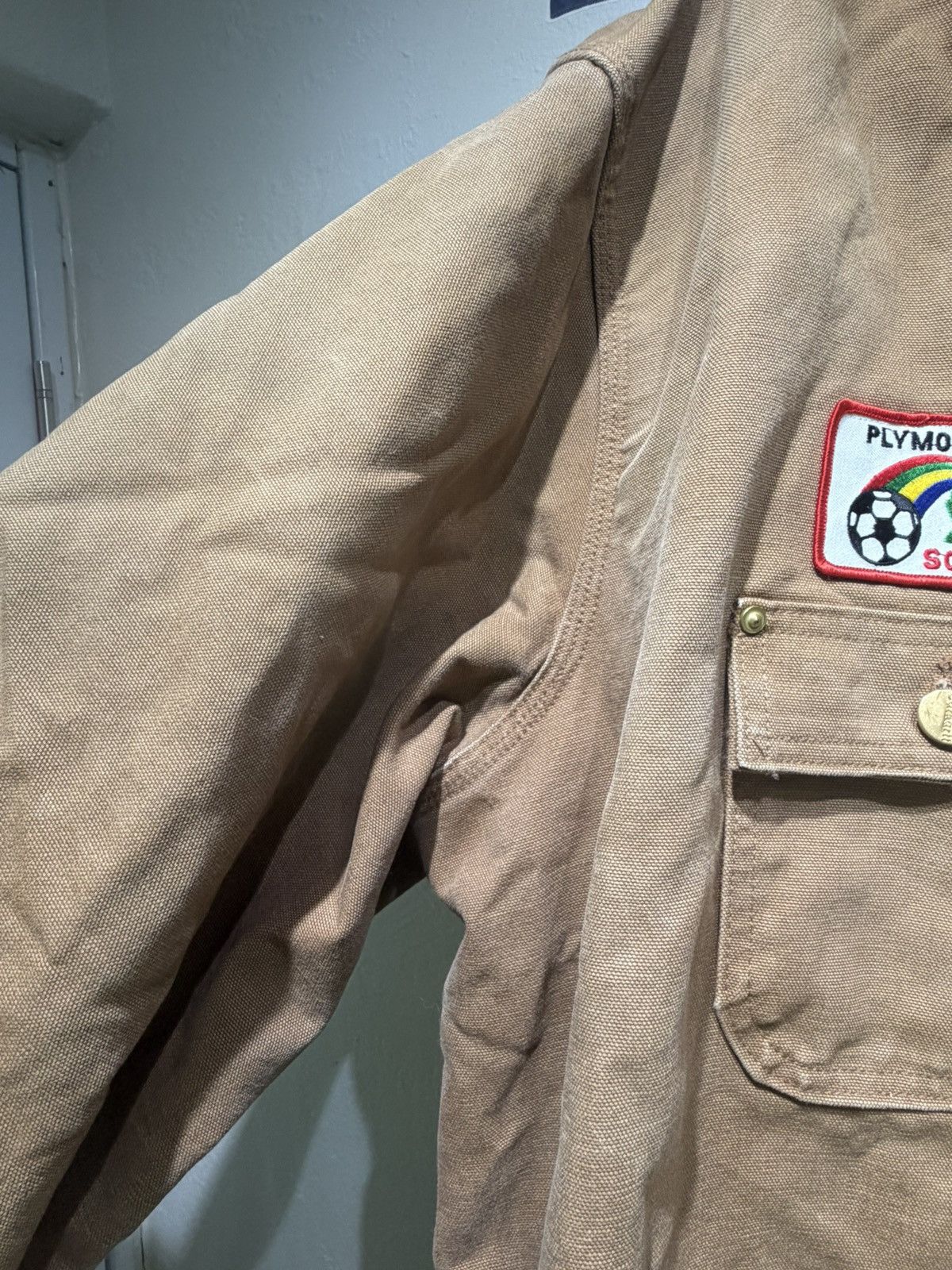 Carhartt Vintage Carhartt John Deere Chore jacket Size US XL / EU 56 / 4 - 10 Thumbnail