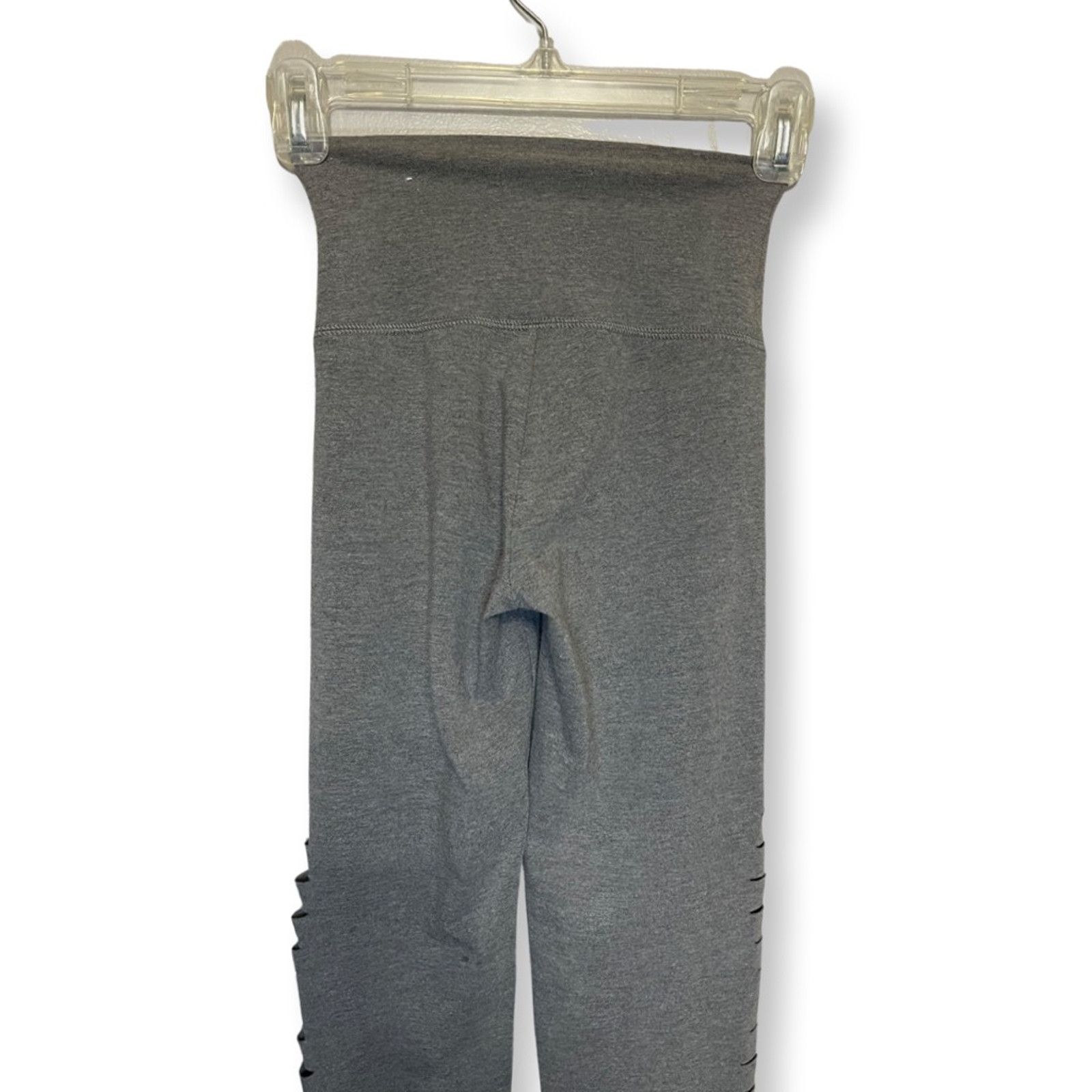 Other Aerie Leggings Full Length Slit Slashed Distressed Gray XXS Size 25" / US 0 / IT 36 - 6 Thumbnail