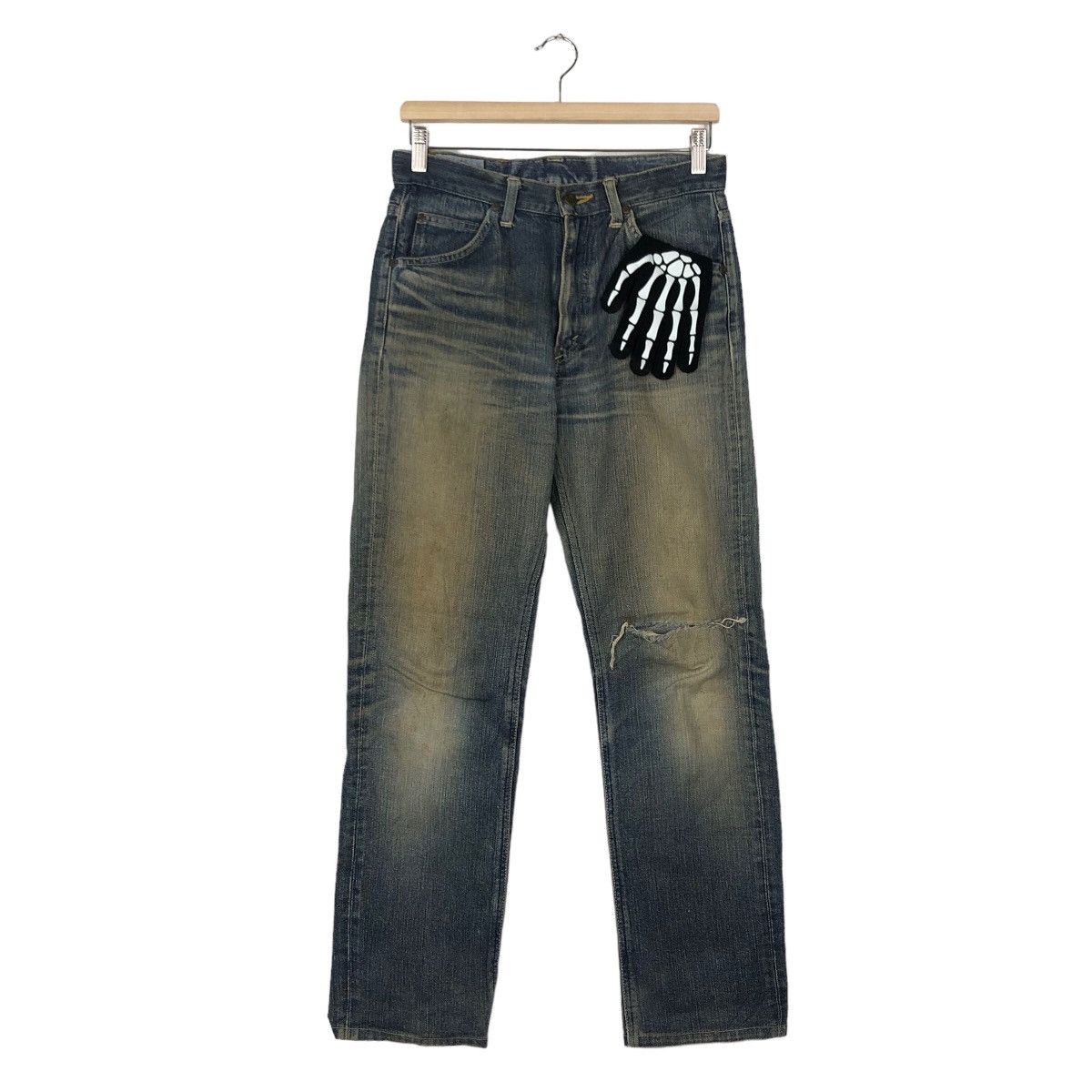 Japanese Brand VINTAGE LADY LEE RIDER SANFORIZED DENIM JEANS Size 28" / US 6 / IT 42 - 1 Thumbnail