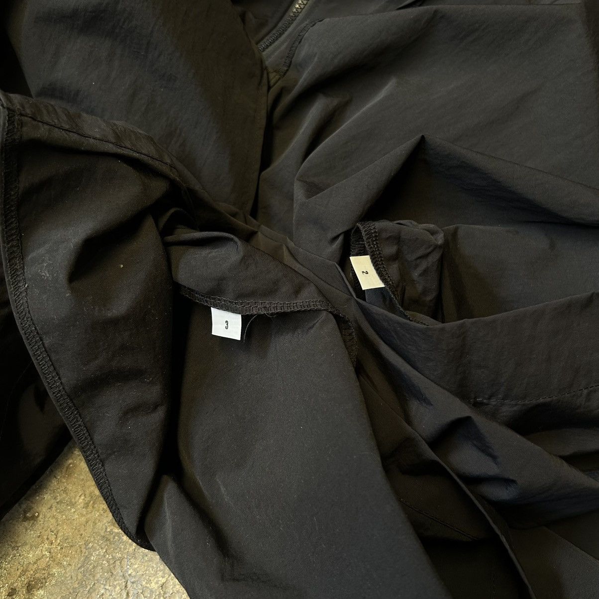 Yeezy YZY Gosha RC-01 Black Raincoat Size US XL / EU 56 / 4 - 4 Thumbnail
