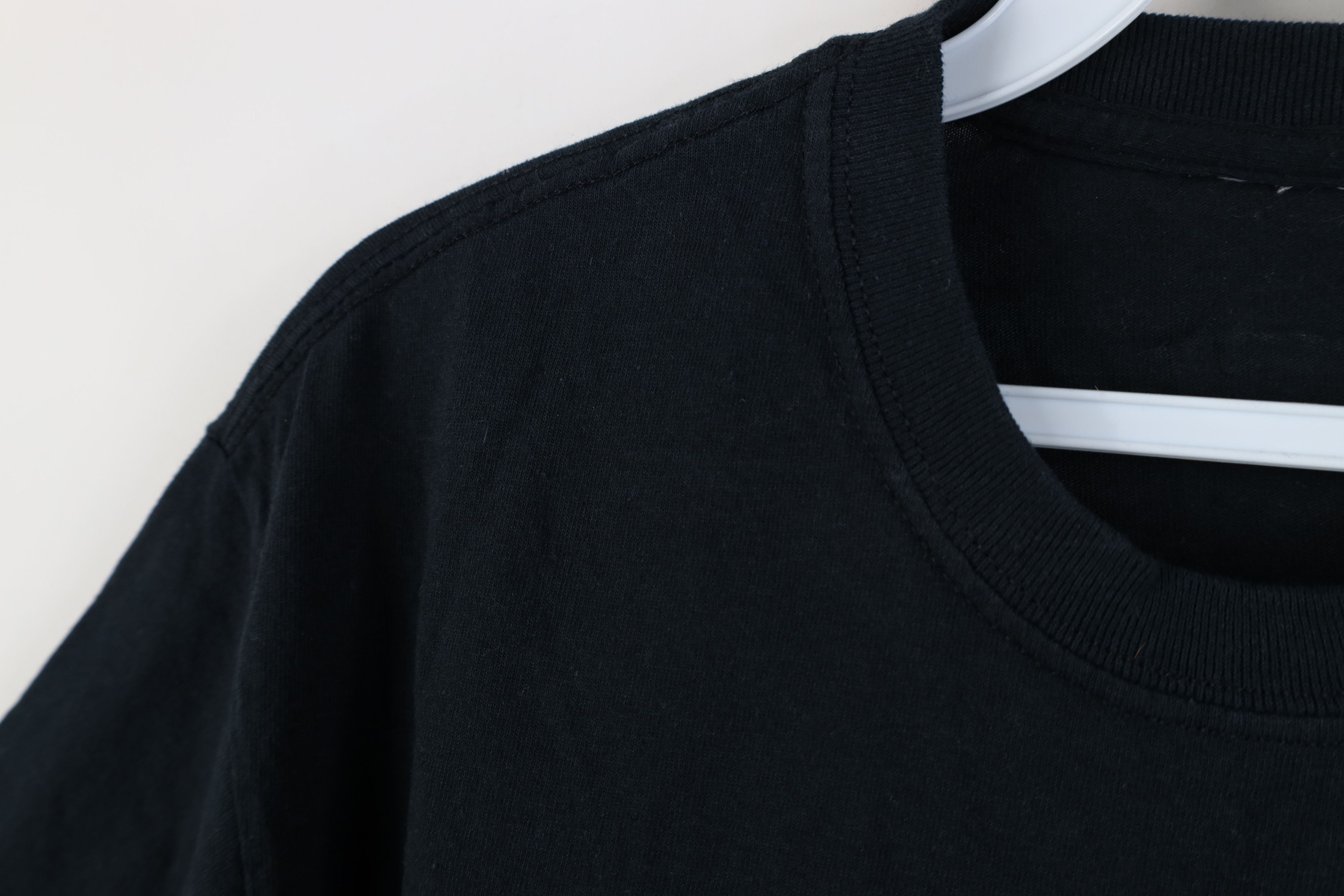 Vintage Vintage 90s Y2K Streetwear Short Sleeve T-Shirt Black Cotton Size US S / EU 44-46 / 1 - 6 Thumbnail