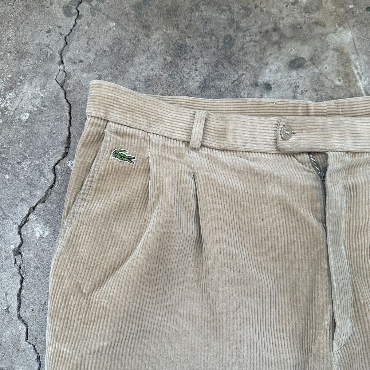Japanese Brand × Lacoste LACOSTE CORDUROY PANTS Size US 36 / EU 52 - 3 Thumbnail