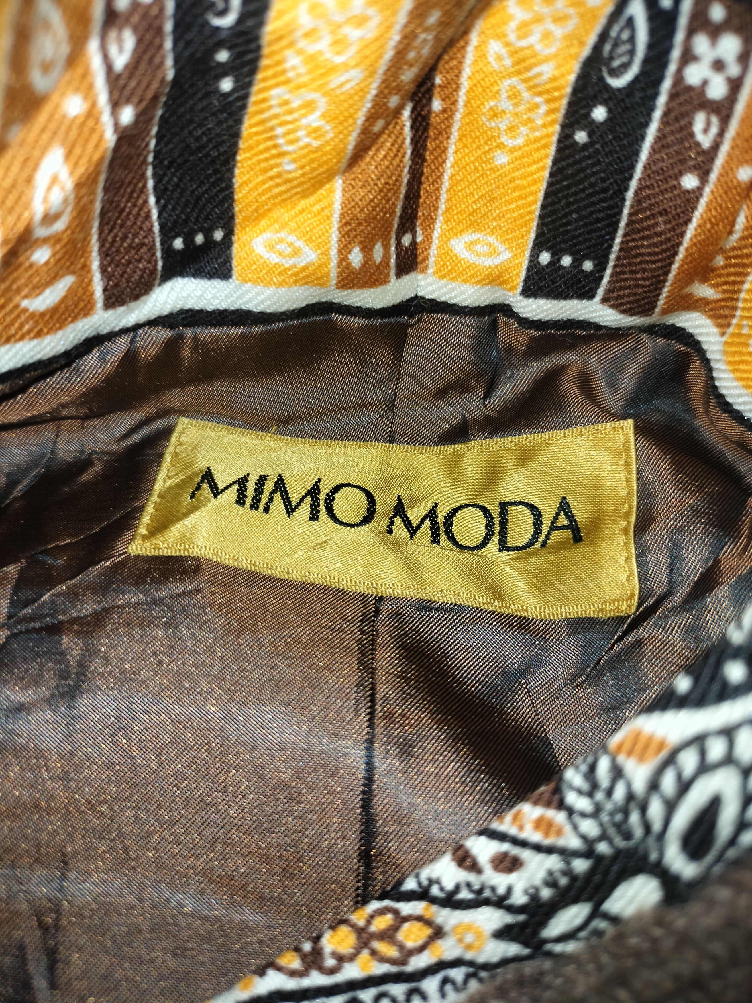 Japanese Brand × Vintage Mima moda Batik & knit jacket Size M / US 6-8 / IT 42-44 - 11 Thumbnail
