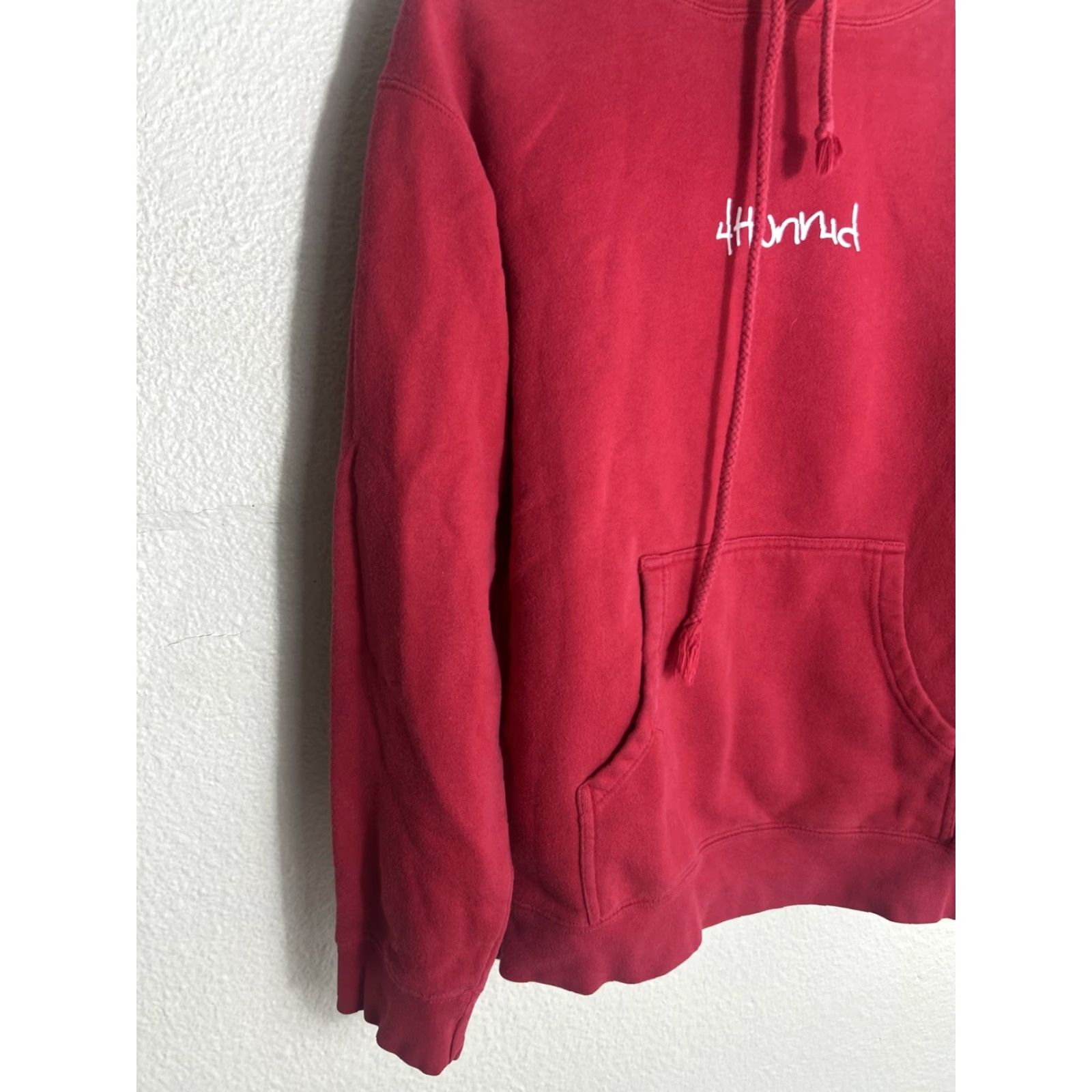 Vintage YG Hoodie Medium 4 Hunnid 400 Rap Hip-hop Concert Tour Rapper Pullover Hoodie Shirt Men Red Logo Hoodie Pullover Vintage No Size US M / EU 48-50 / 2 - 2 Thumbnail