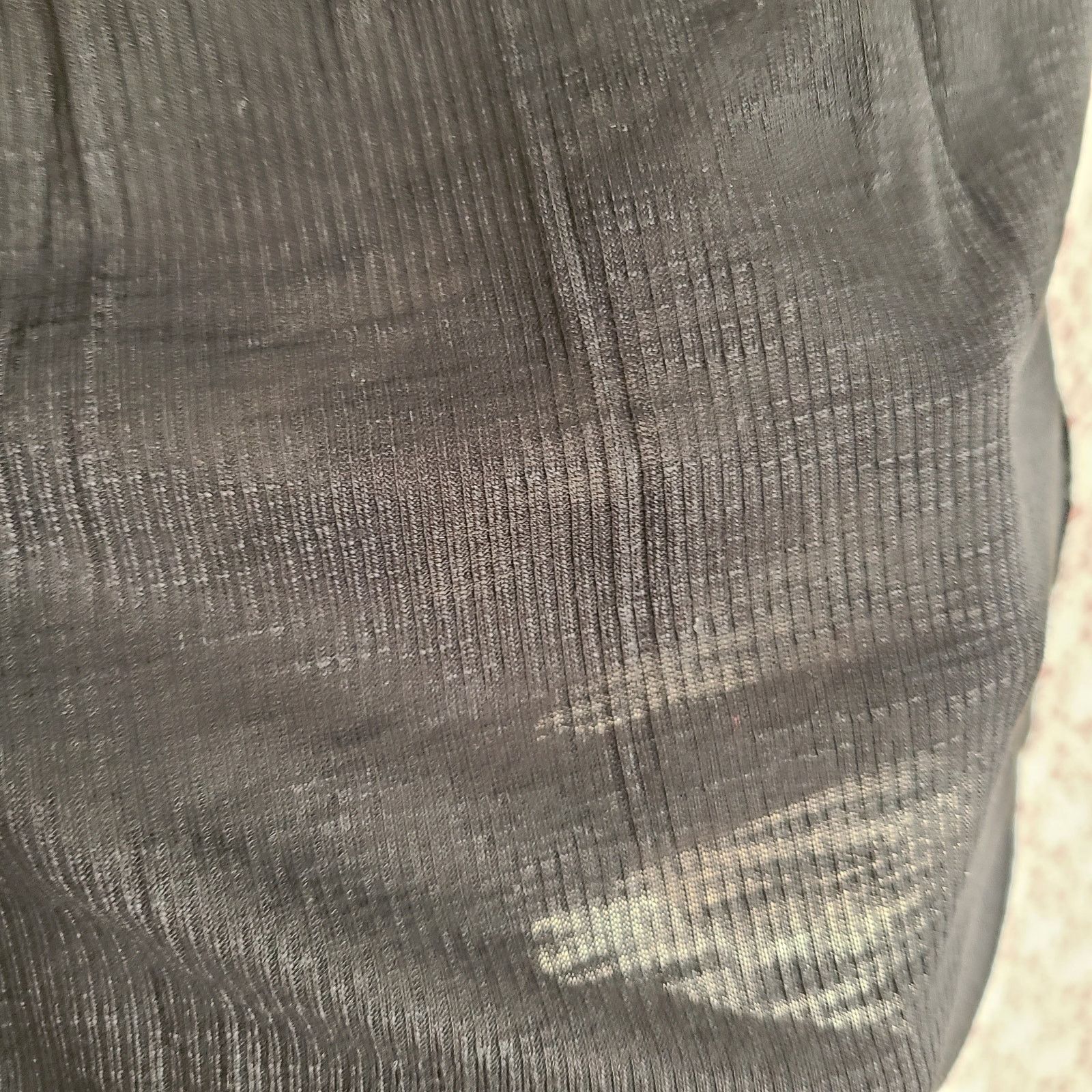 Faded Glory NWT faded glory black ribbed lace back top size medium Size M / US 6-8 / IT 42-44 - 4 Thumbnail