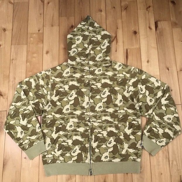 Bape × Kaws BAPE × KAWS cloud camo full zip hoodie a bathing ape Size US S / EU 44-46 / 1 - 1 Thumbnail