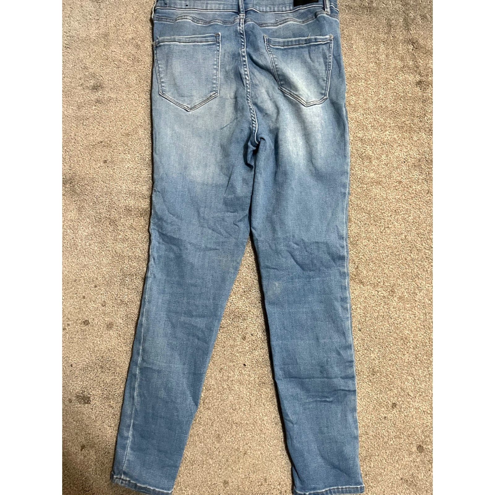 Nicole Miller Nicole Miller New York Jeans Womens 12 Blue Denim SOHO High Rise Ankle Skinny Size 34" / US 12 / IT 48 - 3 Thumbnail