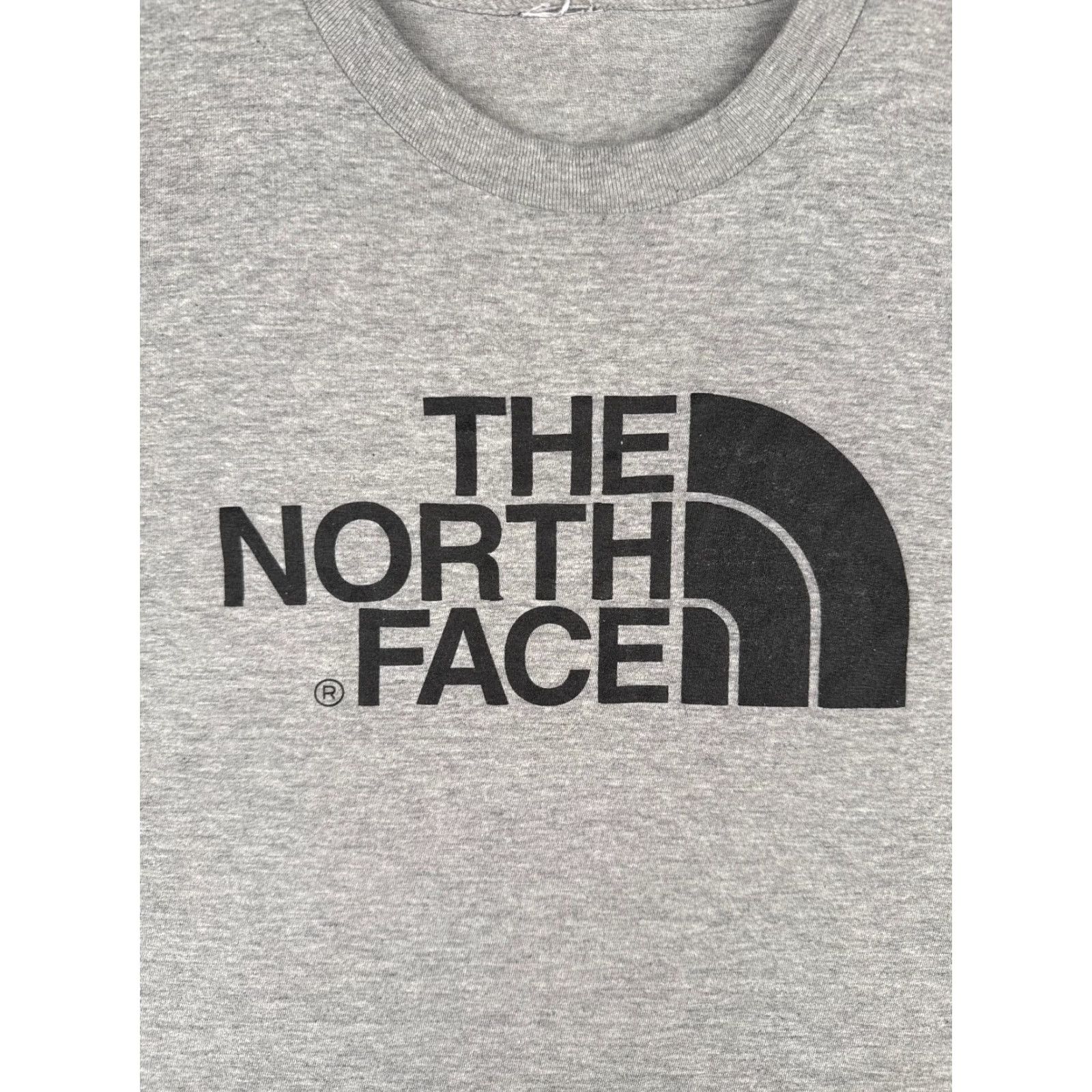The North Face VINTAGE The North Face Shirt Men Large Gray 100% Cotton Crew Neck Short Sleeve Logo All Seasons Mens Size US L / EU 52-54 / 3 - 6 Thumbnail