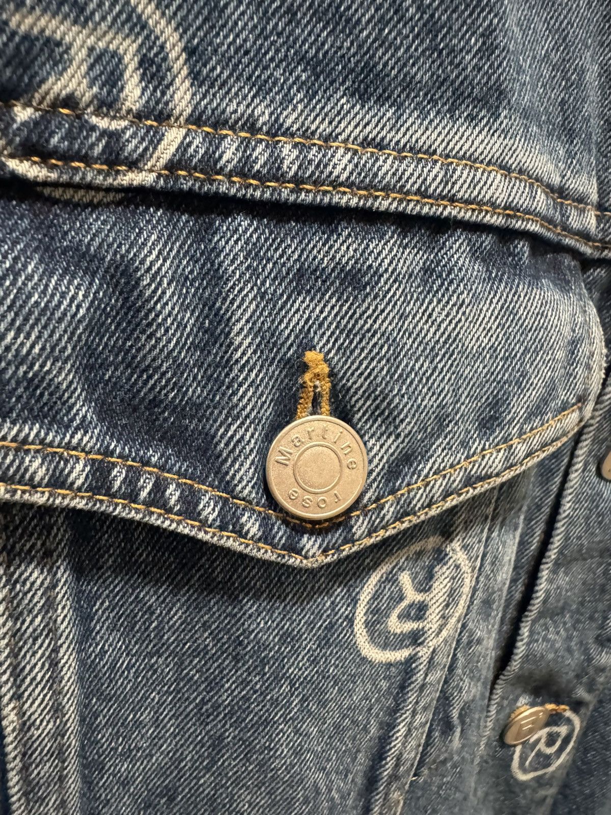 Martine Rose Oversized Denim Jacket Size US L / EU 52-54 / 3 - 2 Thumbnail
