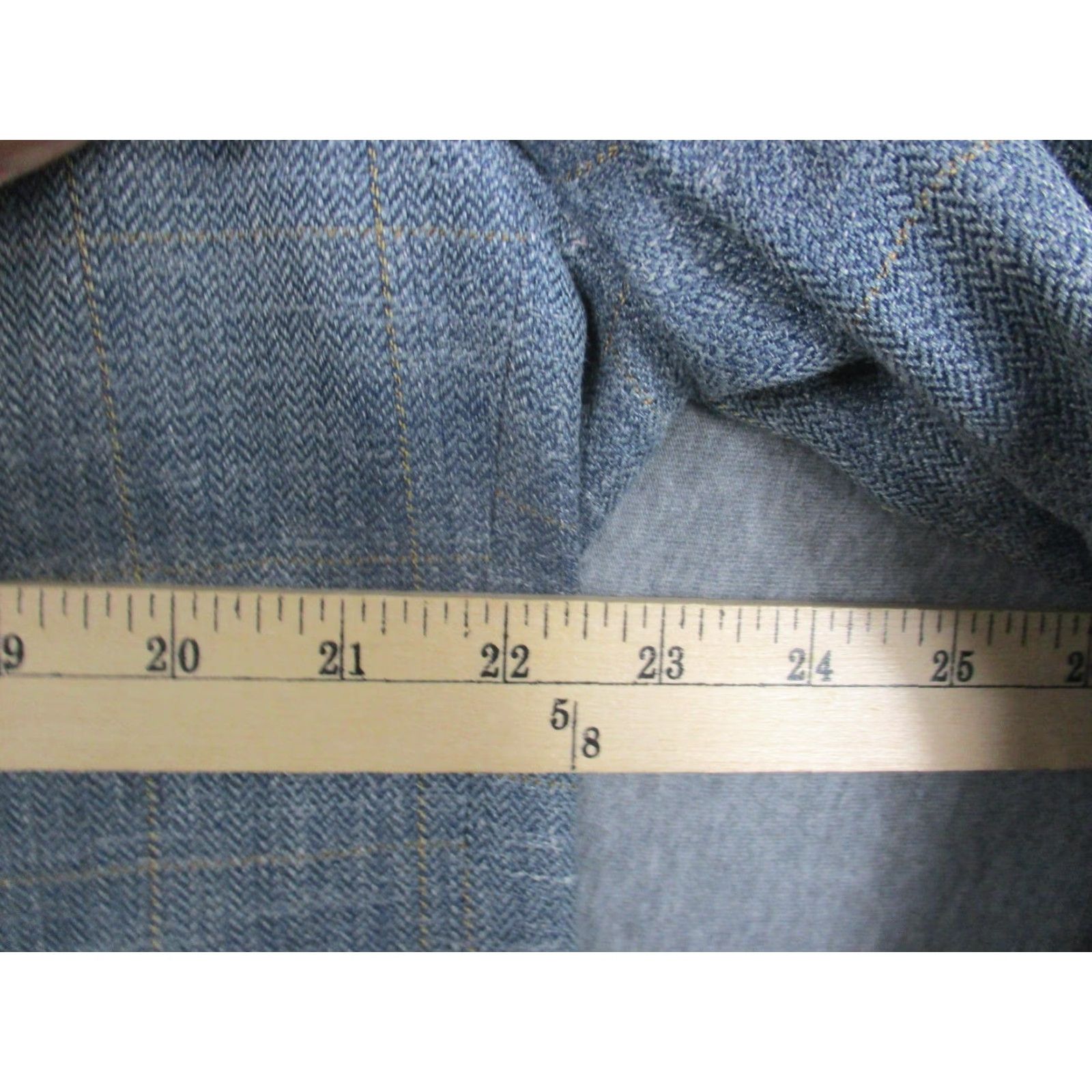Brooks Brothers Brooks Brothers Sport Coat Men 46 Regular Gray Windowpane Herringbone Notch Two-Button Jacket Blazer USA Regular Fit Tweed Plaid 2 Piece Size 46R - 4 Thumbnail
