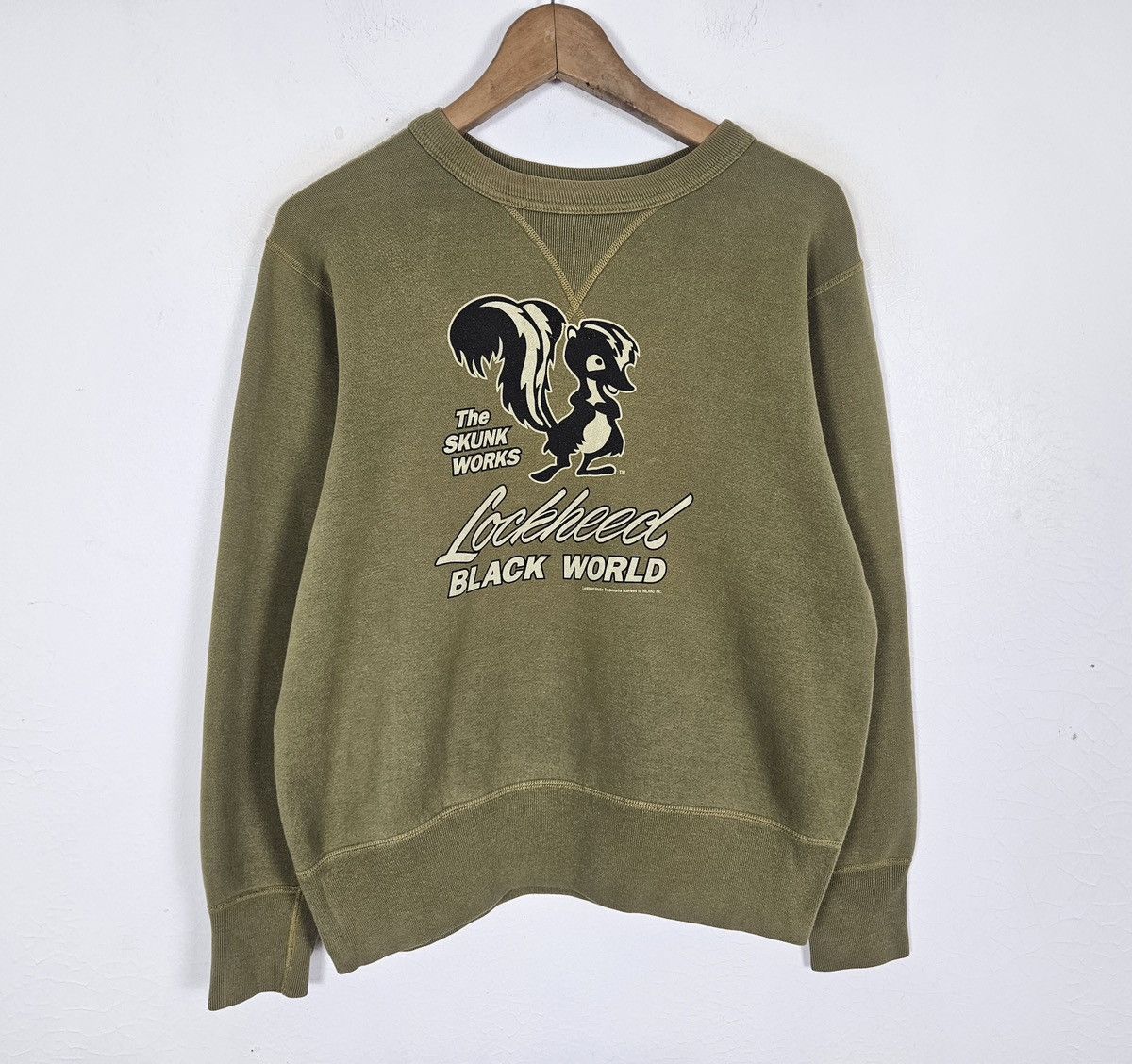 Buzz Rickson's Buzz Rickson The Skunks Works Lockheed Sweatshirt Size US M / EU 48-50 / 2 - 3 Thumbnail