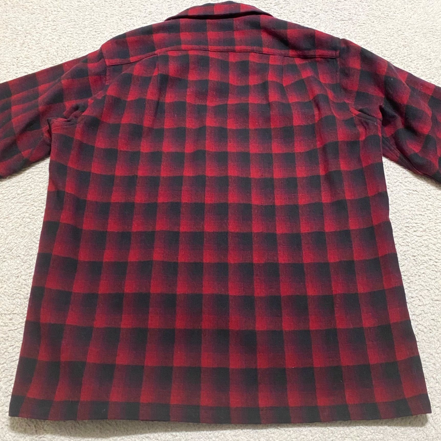 Pendleton Pendleton Board Shirt Mens M Red Plaid Wool Button-Up Shirt with Pockets Size US M / EU 48-50 / 2 - 2 Thumbnail