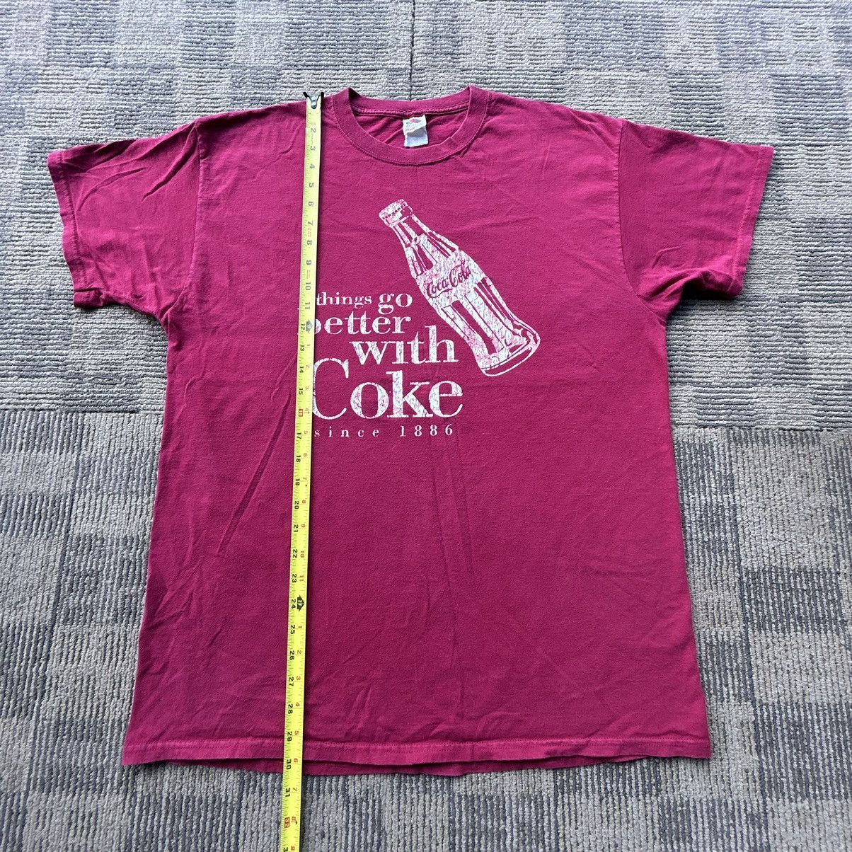 Coca Cola Coca-Cola Vtg “Things Go Better With Coke” Spell-Out T-shirt Size US XL / EU 56 / 4 - 6 Thumbnail