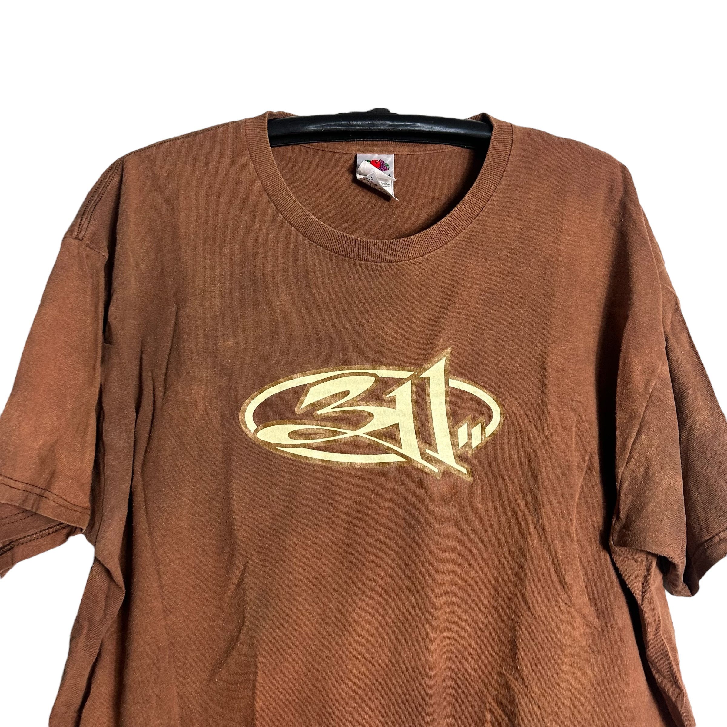 Band Tees 🔥RARE🔥Vintage 311 Band Spell Out T-shirt Size US XL / EU 56 / 4 - 2 Thumbnail