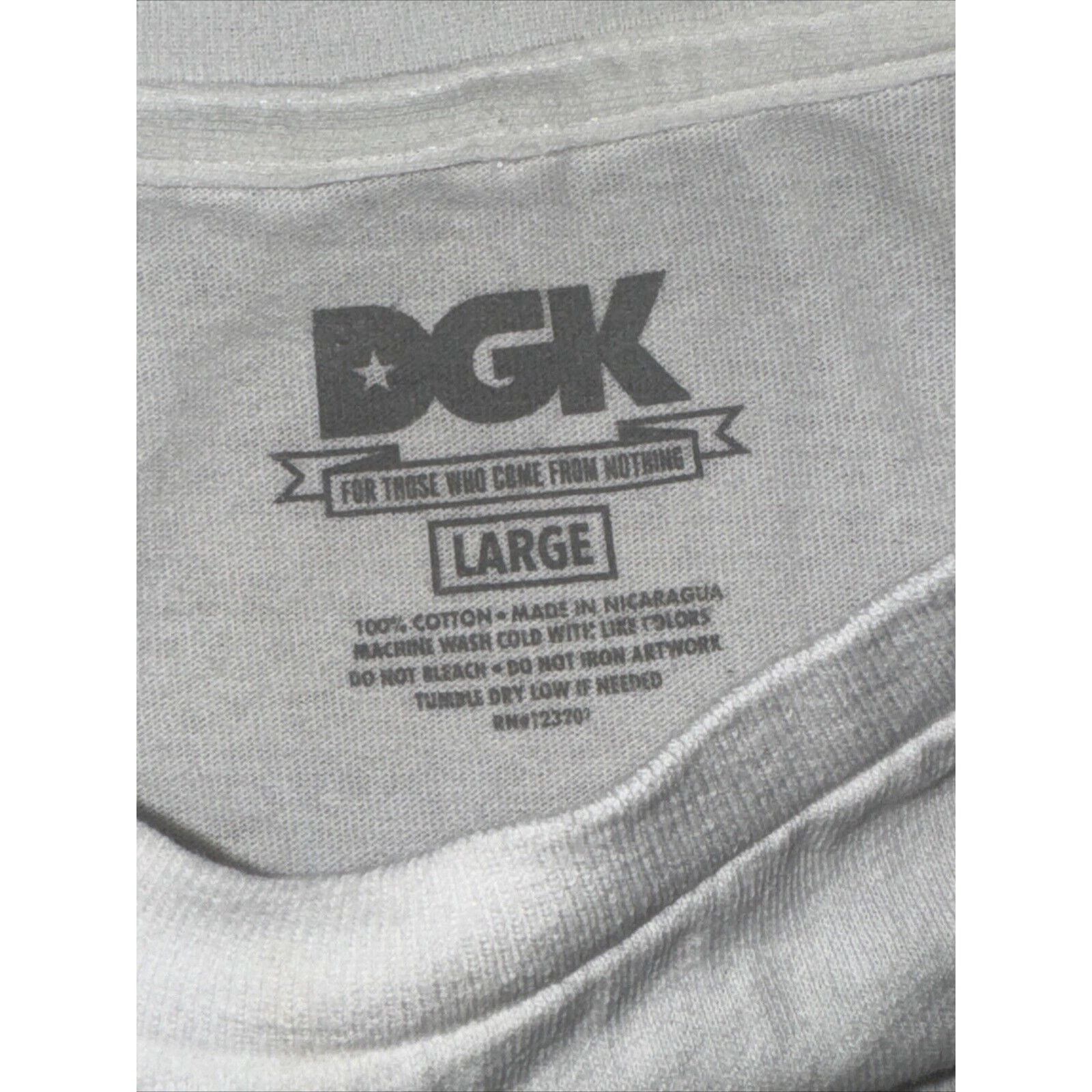 DGK × Obey × Vintage DGK Dirty Ghetto Kids T-Shirt White Men’s S 18x23 Size US S / EU 44-46 / 1 - 3 Thumbnail