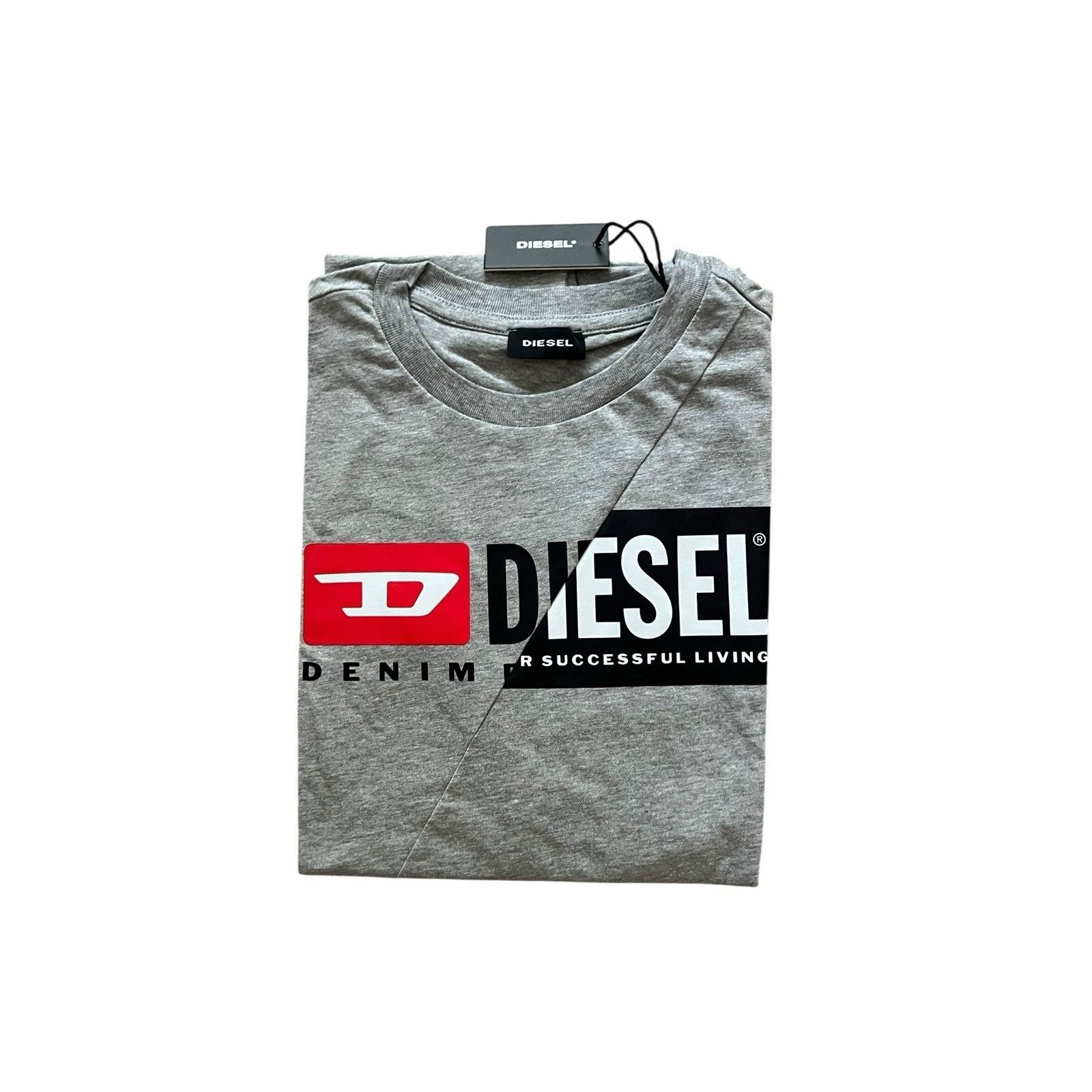 Diesel Diesel T Diego Cuty Maglietta Tee T-Shirt Light Grey Size L Size US L / EU 52-54 / 3 - 4 Thumbnail