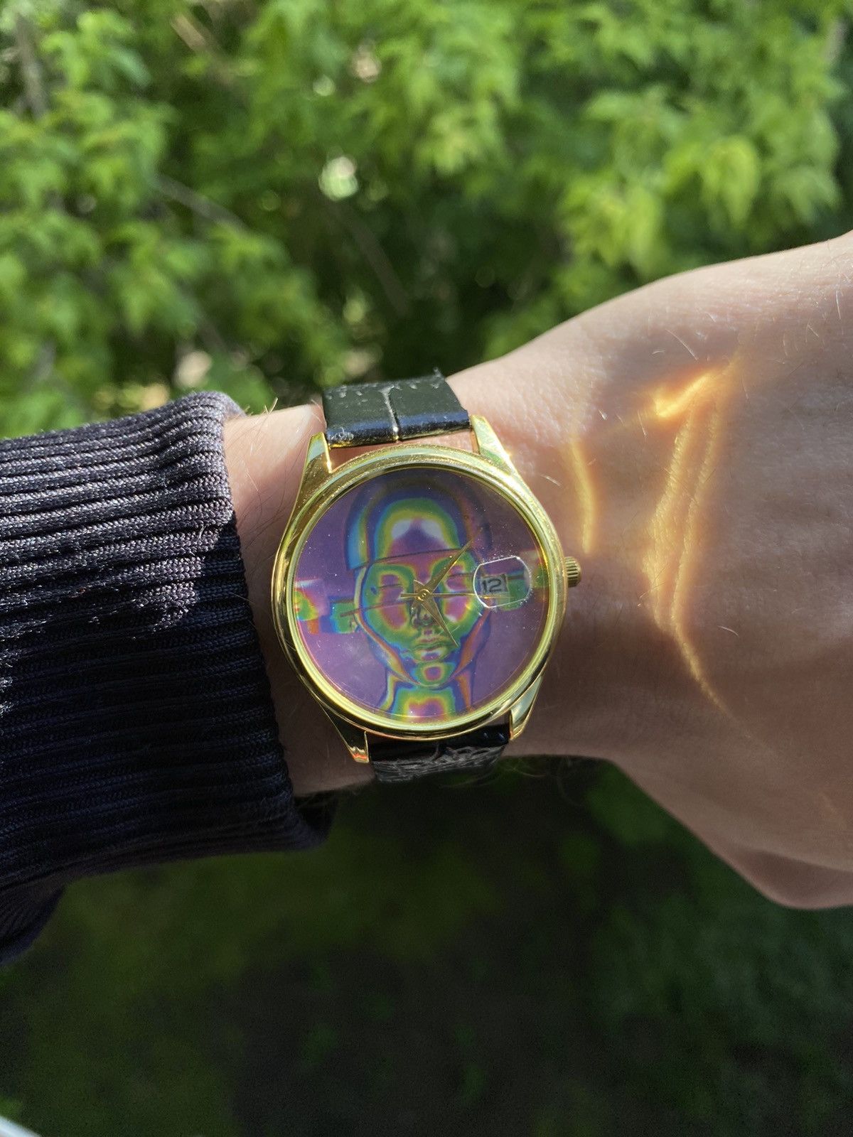 Japanese Brand × Jewelry × Vintage Stylish Art Watch with Unique Face Design Size ONE SIZE - 3 Thumbnail
