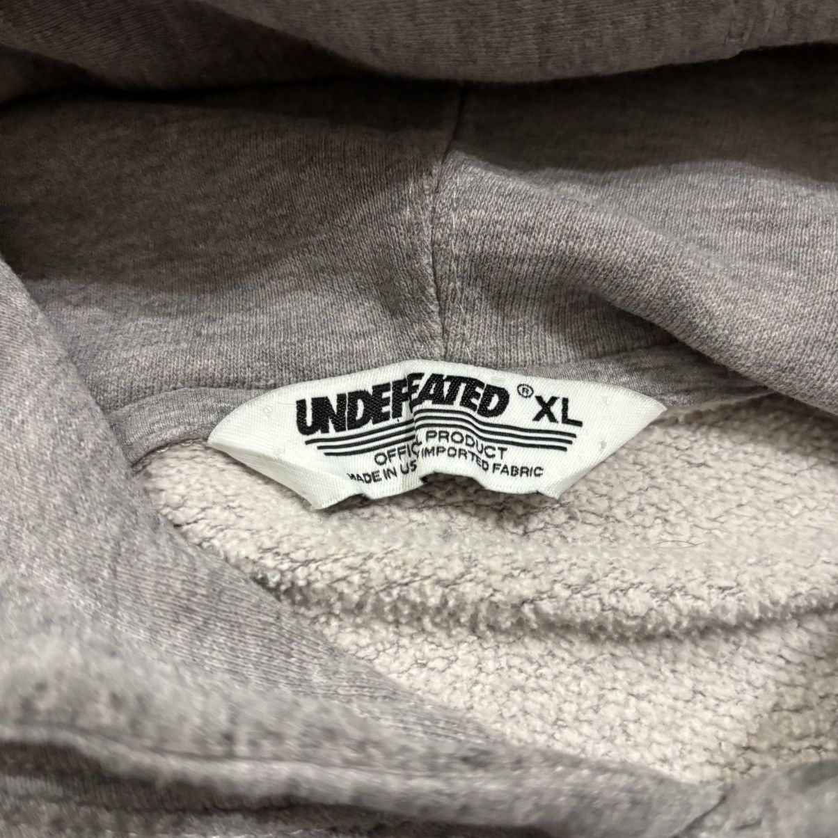 Undefeated Undefeated Classic Logo Pullover Hooded Sweatshirt size XL Size US XL / EU 56 / 4 - 4 Thumbnail
