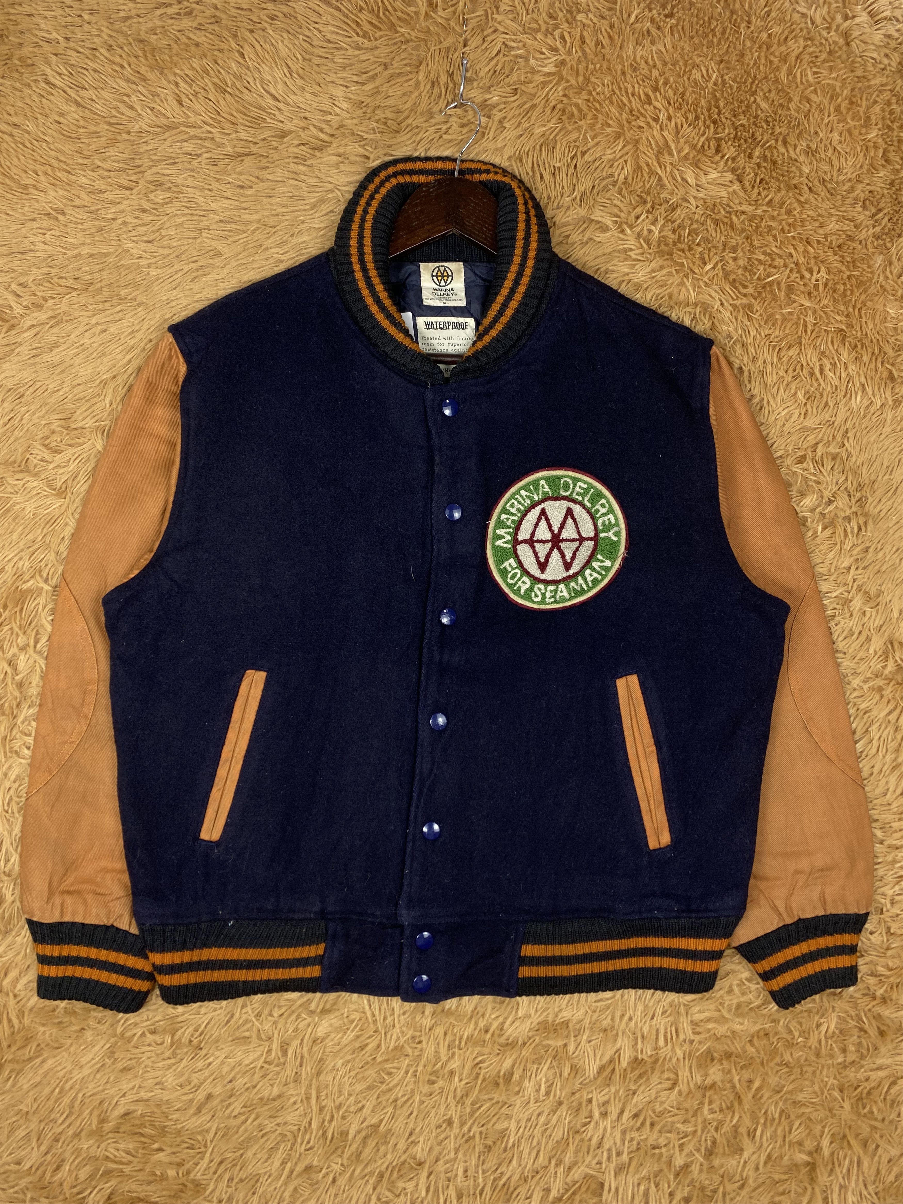 Vintage Vintage Marina Delrey Varsity Jacket DJ0256 Size US M / EU 48-50 / 2 - 1 Thumbnail