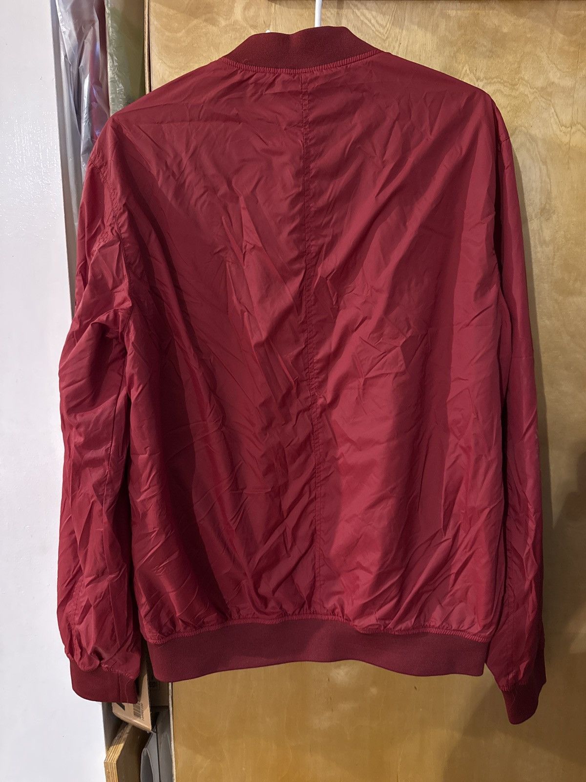 H&M Red Bomber Jacket Size US M / EU 48-50 / 2 - 2 Thumbnail