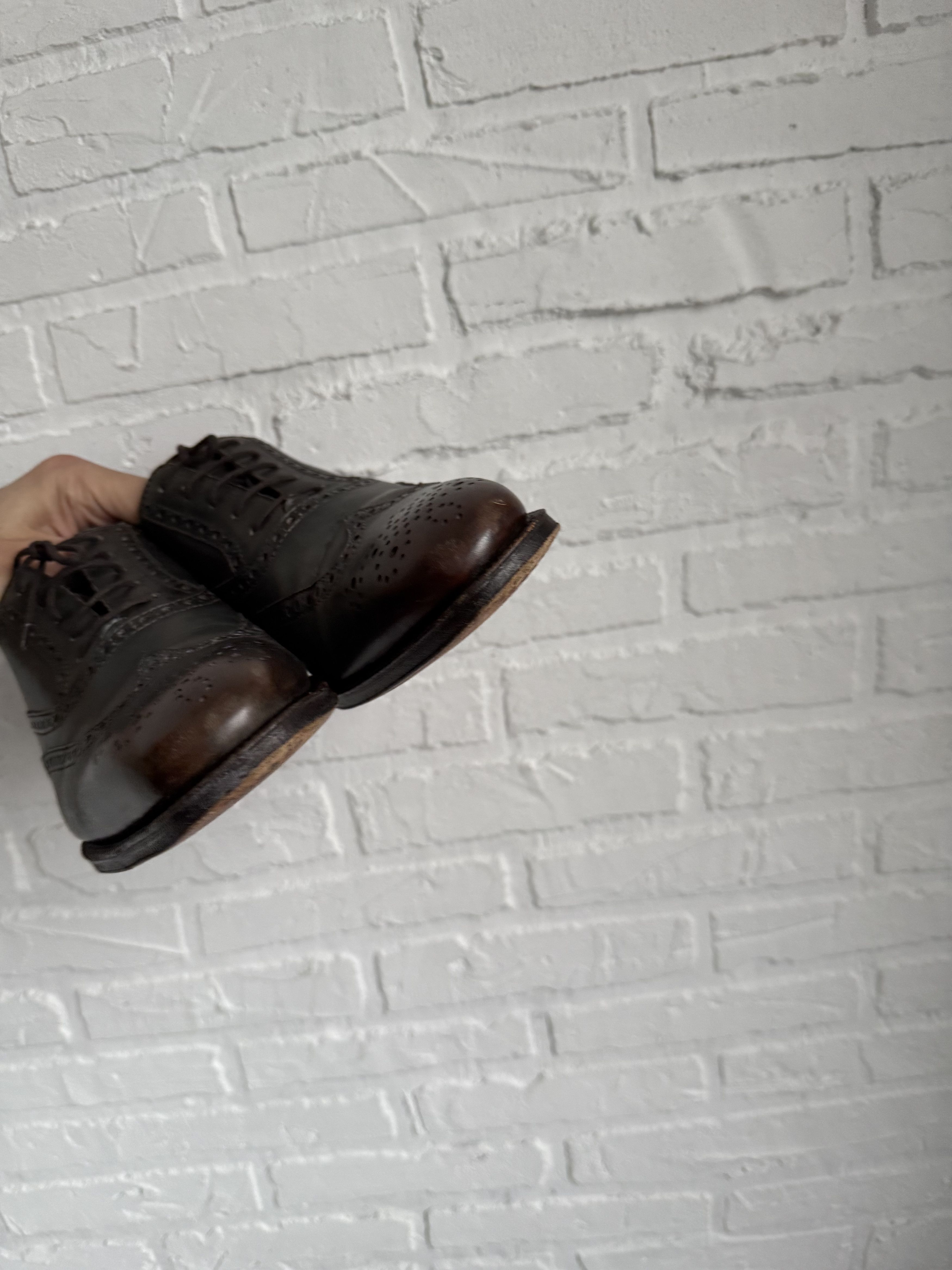 Sutor Mantellassi Sutor Mantellassi Italian Hand Made Leather Oxford Brogue Size US 8.5 / EU 41-42 - 17 Thumbnail