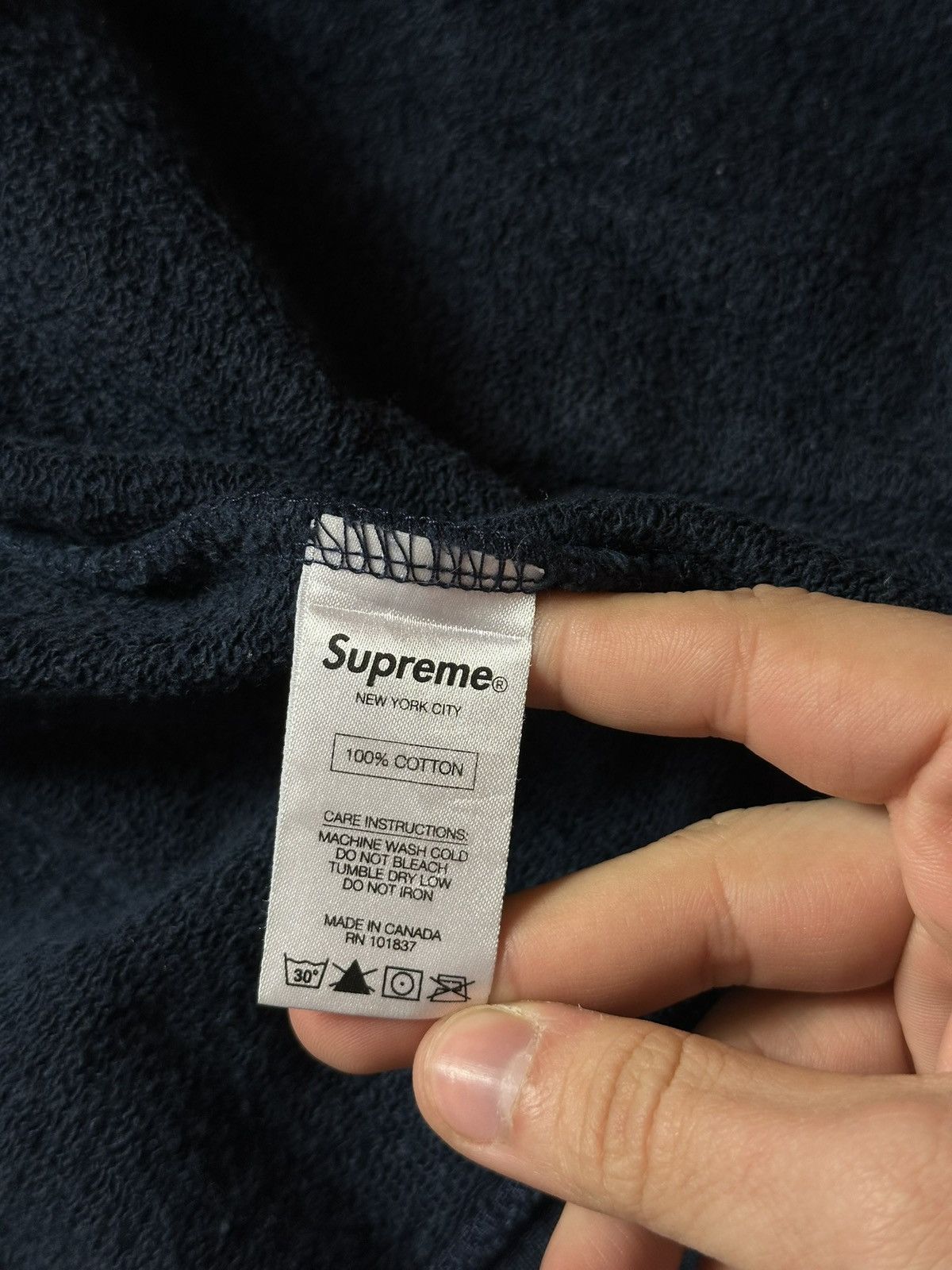 Supreme Supreme Hood Logo Zip Hoodie Size US S / EU 44-46 / 1 - 6 Thumbnail